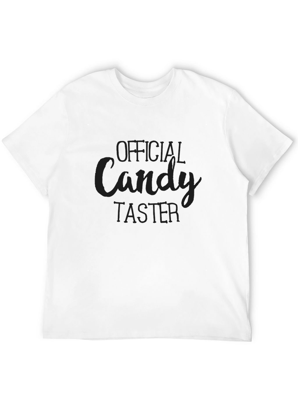 Official Candy Taster Black Graphic Tee