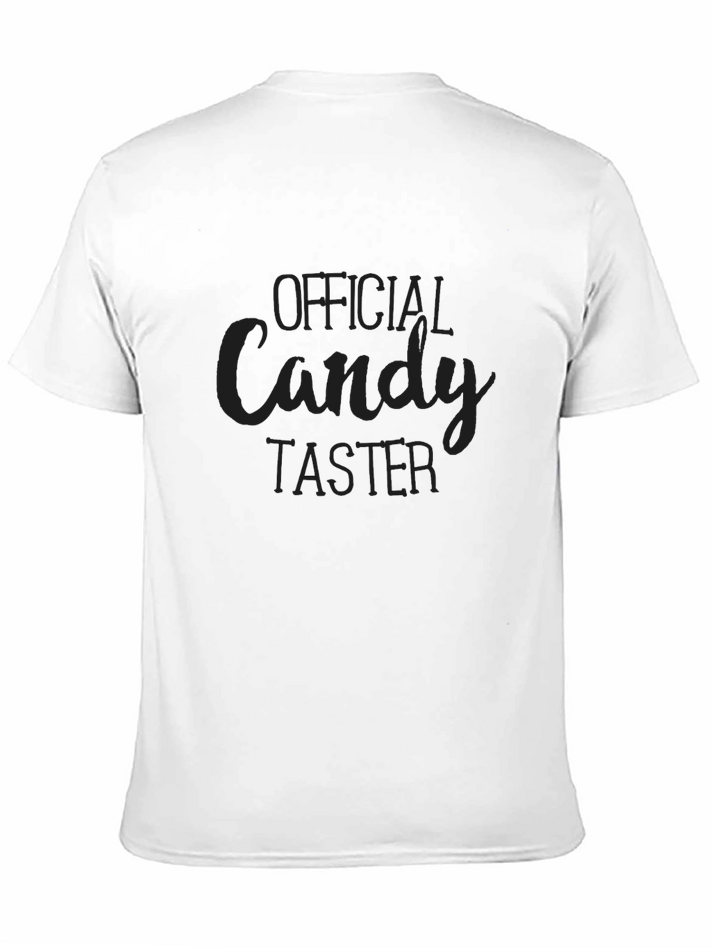 Official Candy Taster Black Graphic Tee