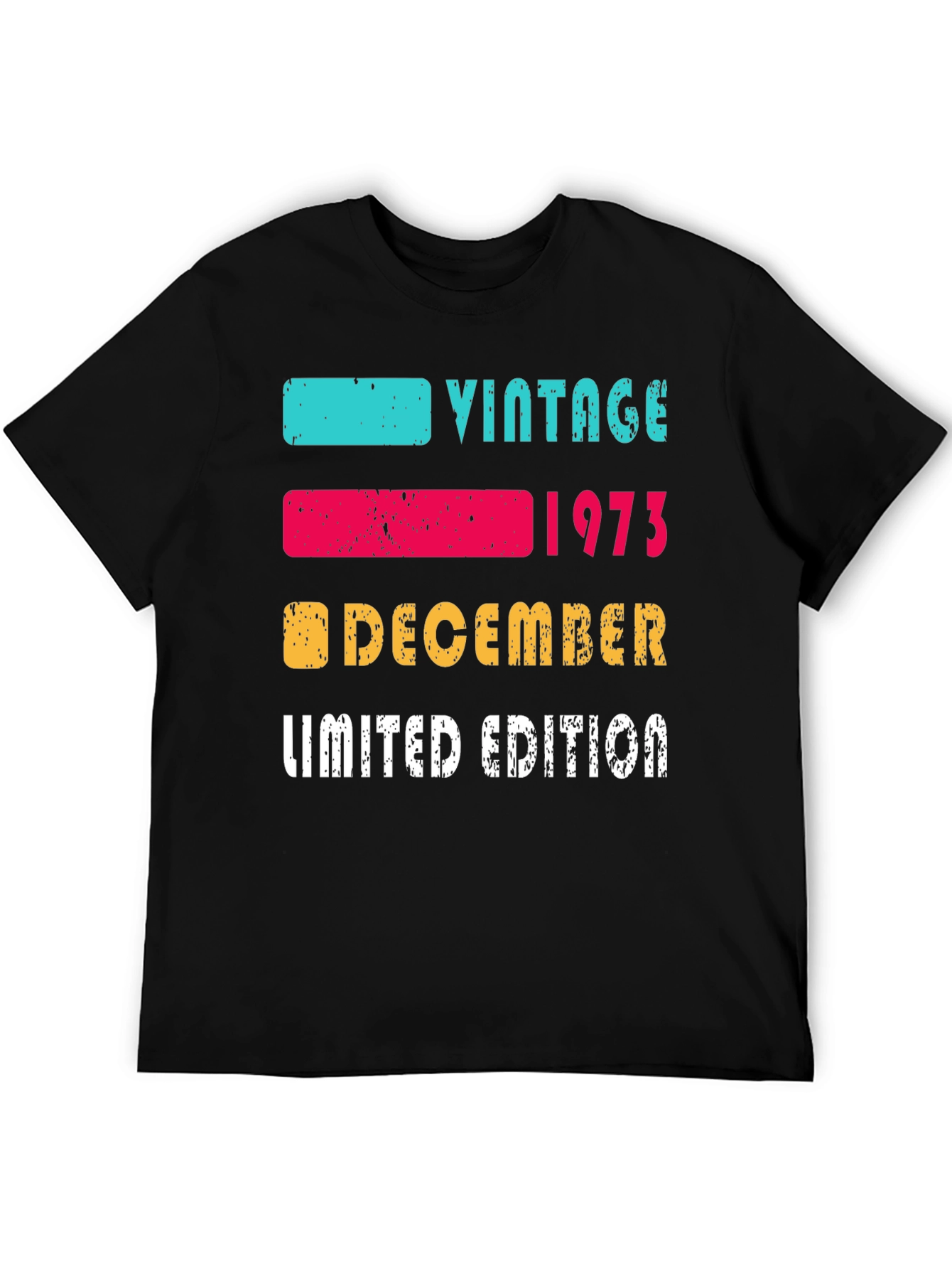Vintage December 1973 Limited Edition Graphic T-Shirt