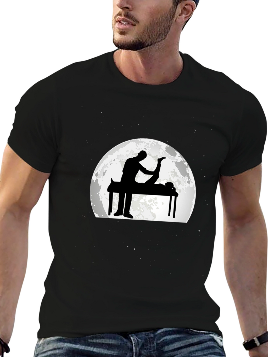 Massage Therapy Moon T-Shirt