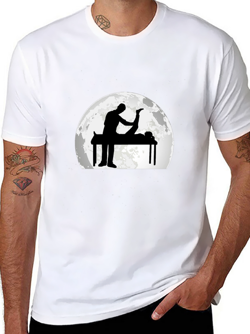 Massage Therapy Moon T-Shirt