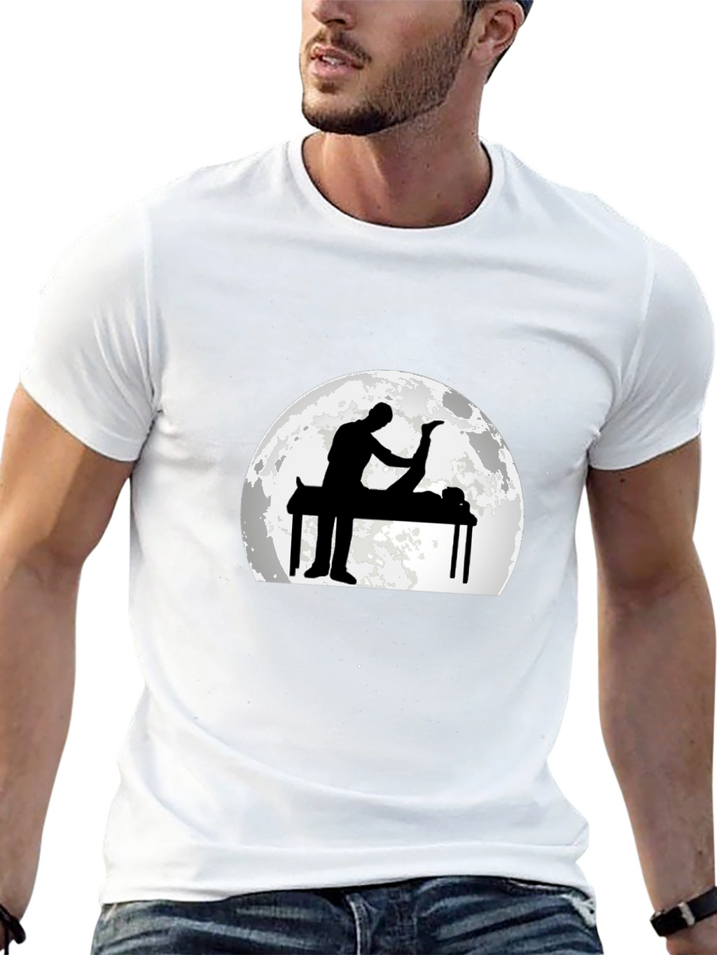 Massage Therapy Moon T-Shirt