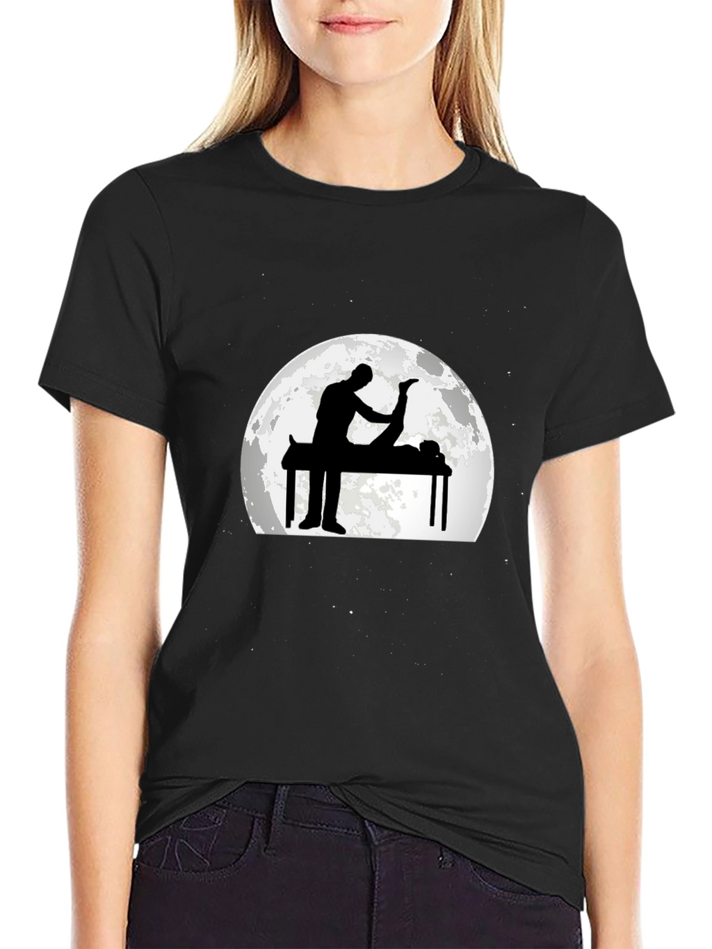 Massage Therapy Moon T-Shirt