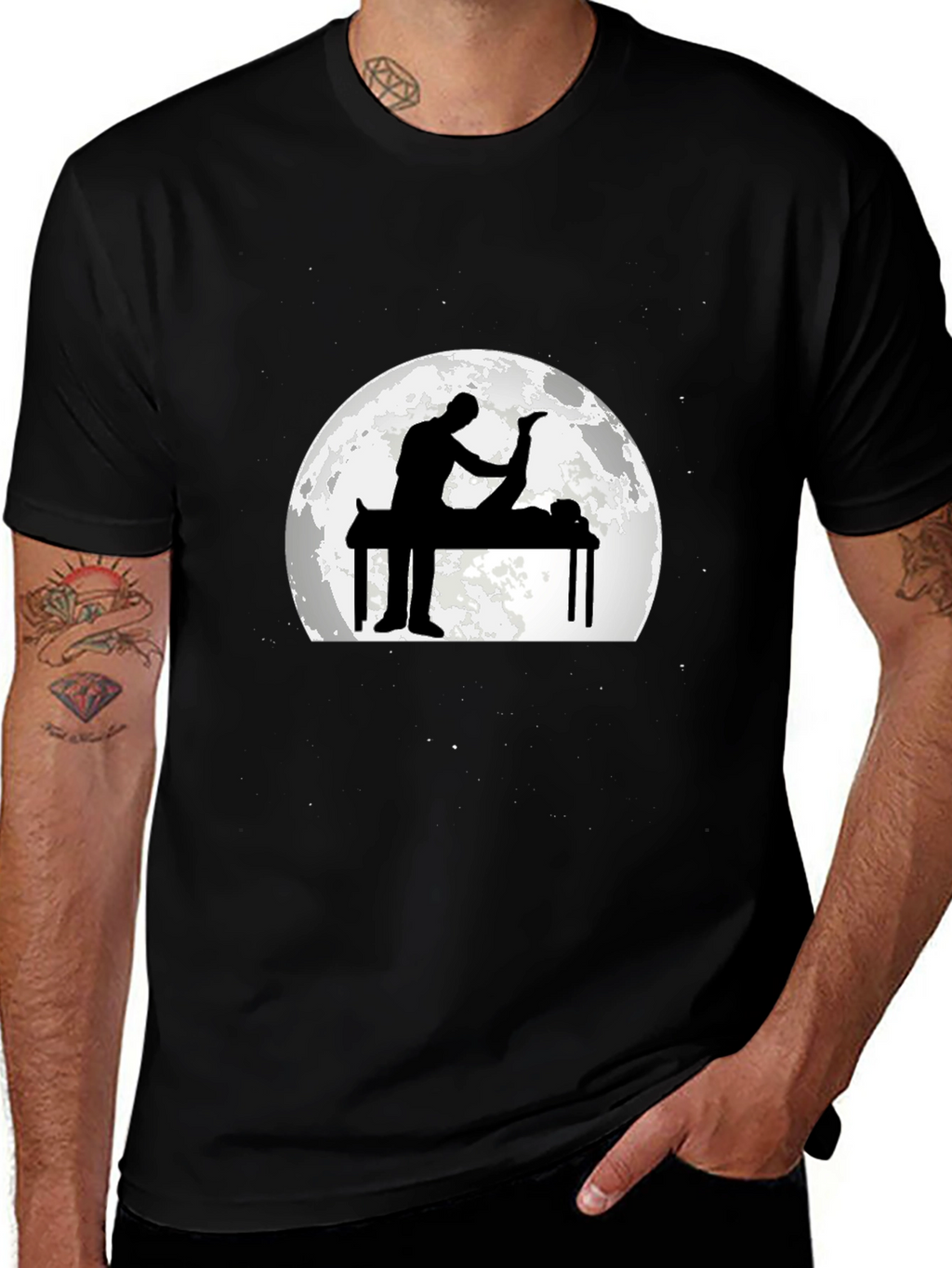 Massage Therapy Moon T-Shirt
