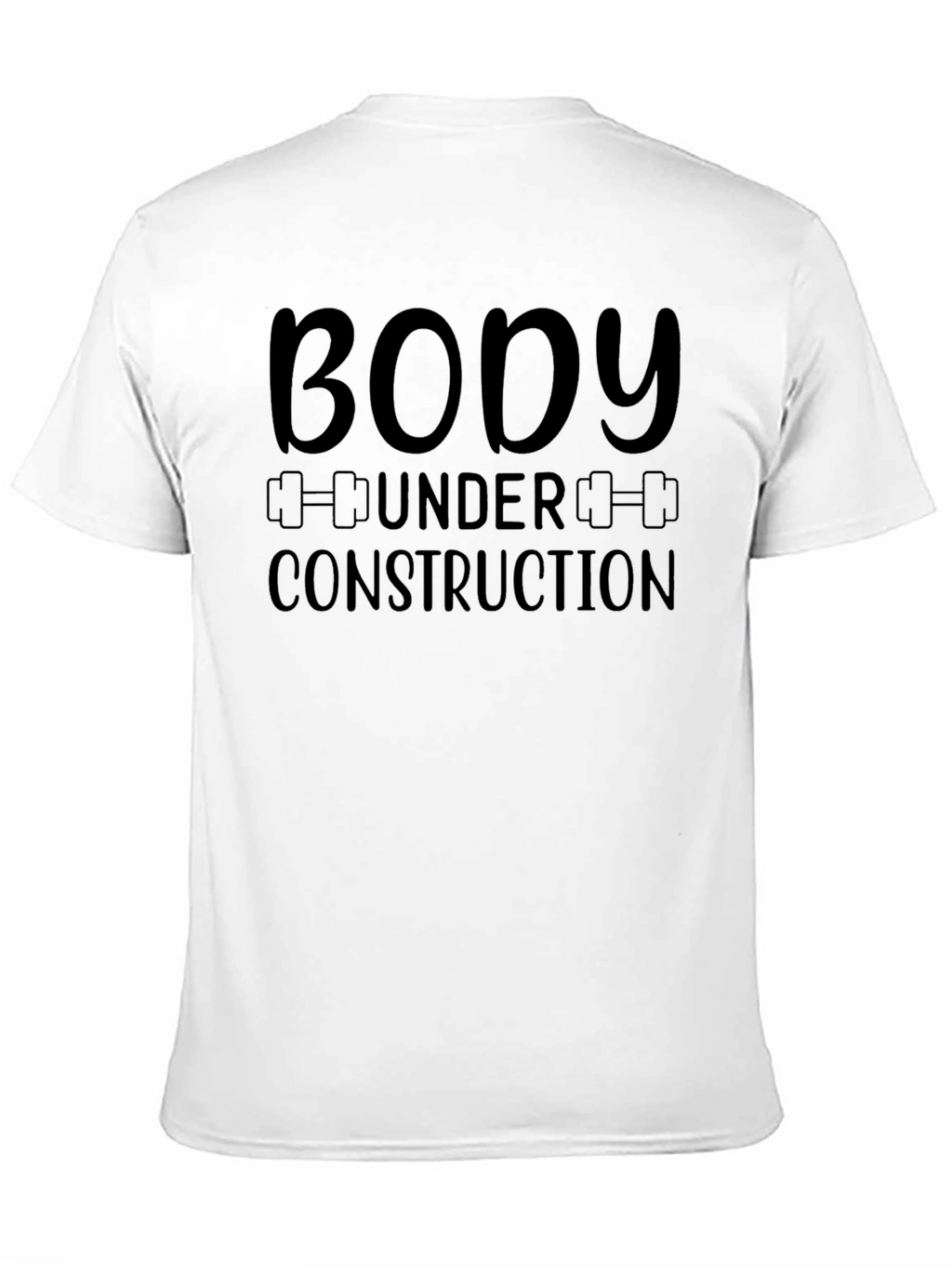 Body Under Construction Black T-Shirt