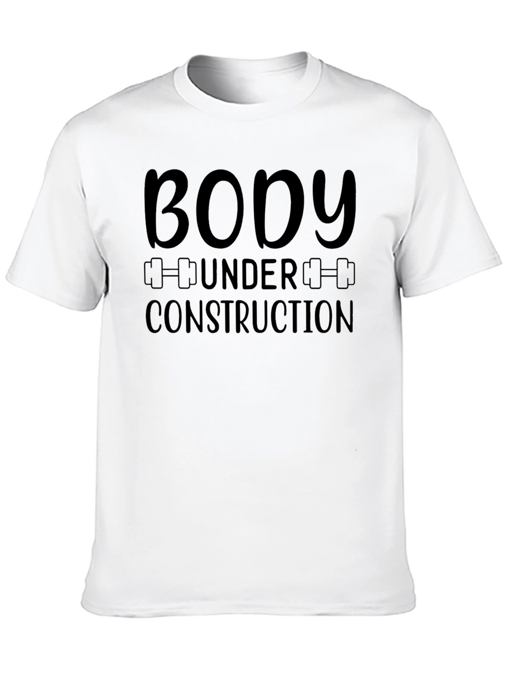 Body Under Construction Black T-Shirt