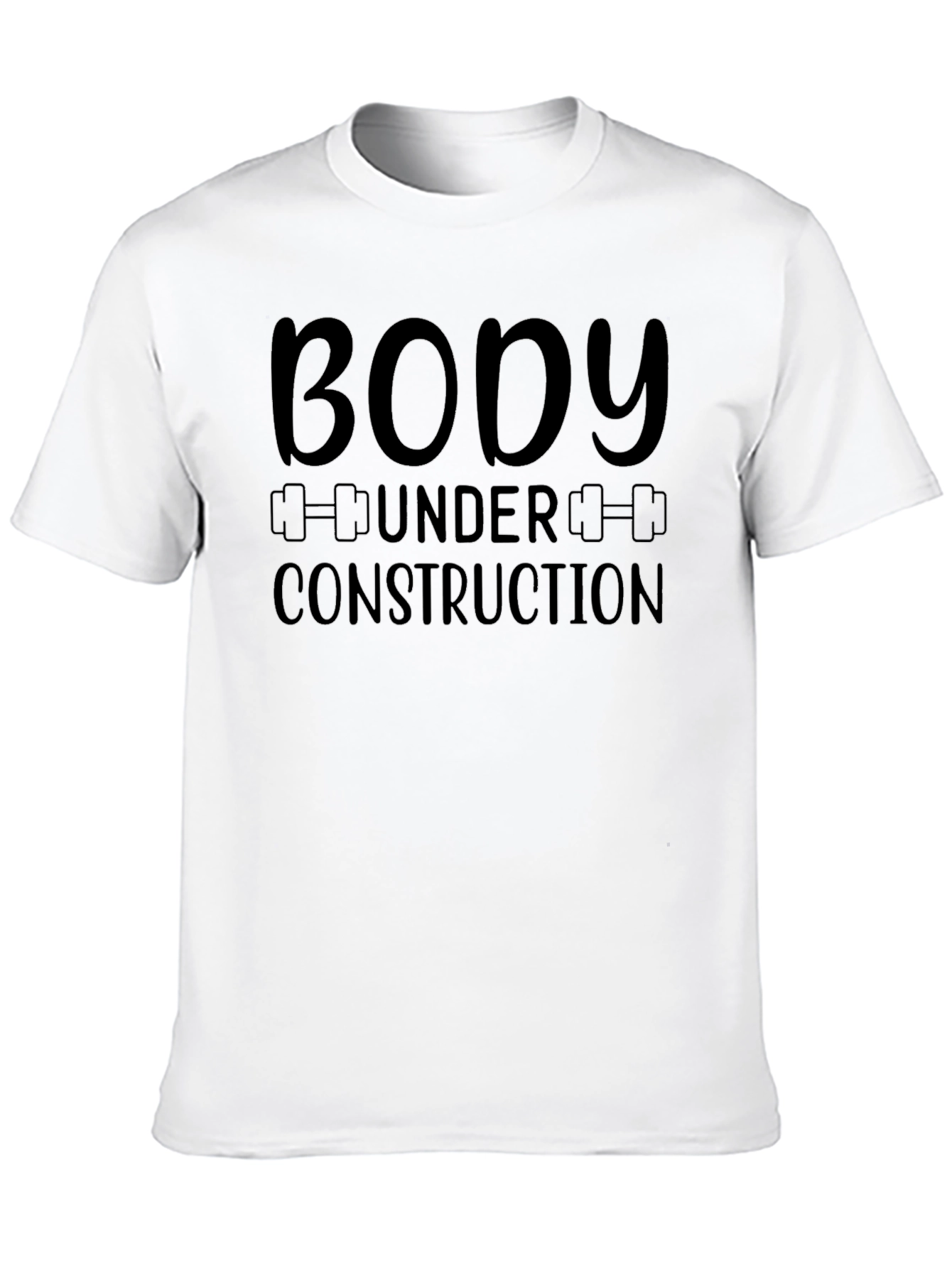 Body Under Construction Black T-Shirt
