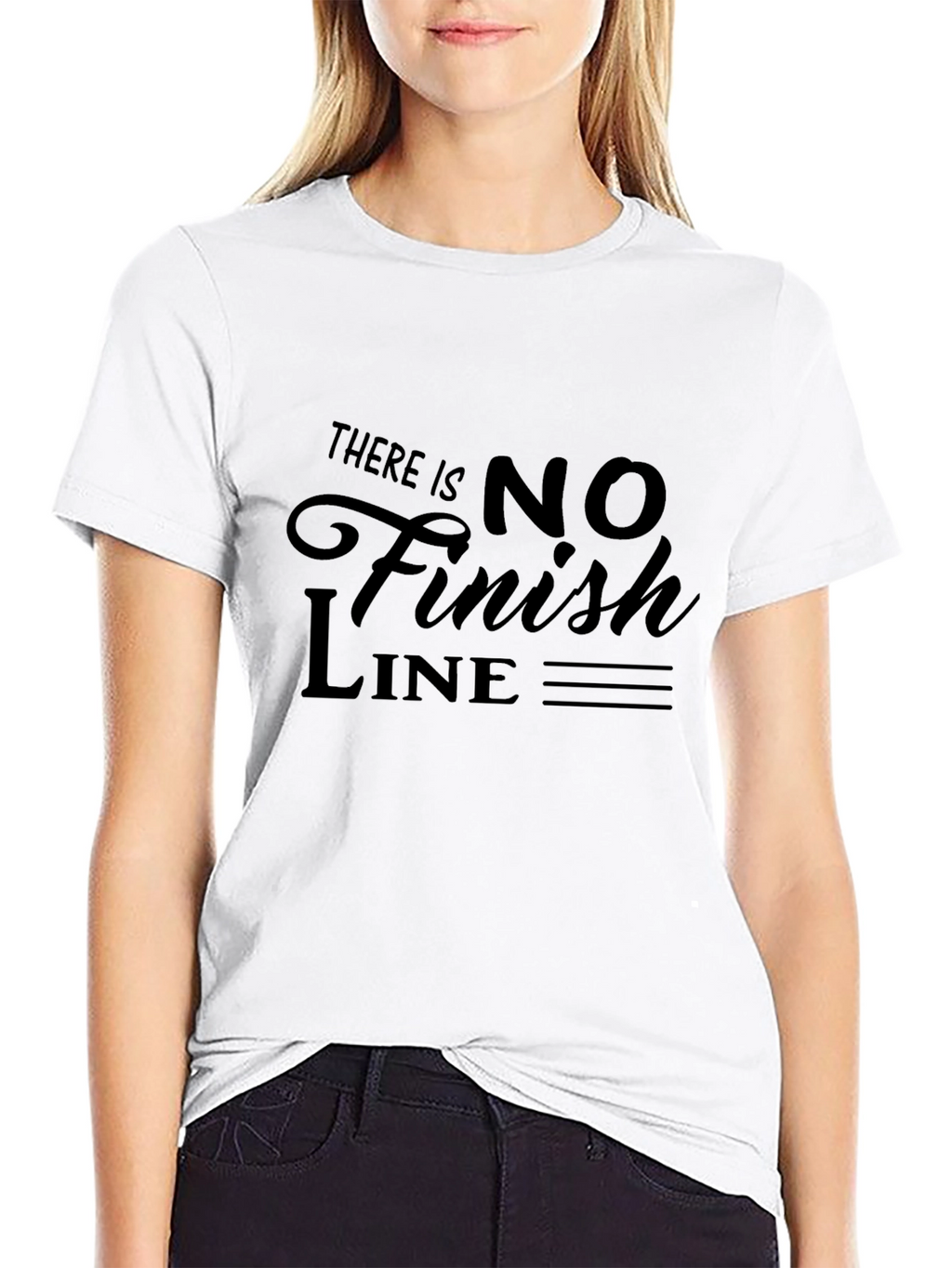 There Is No Finish Line Graphic T-Shirt