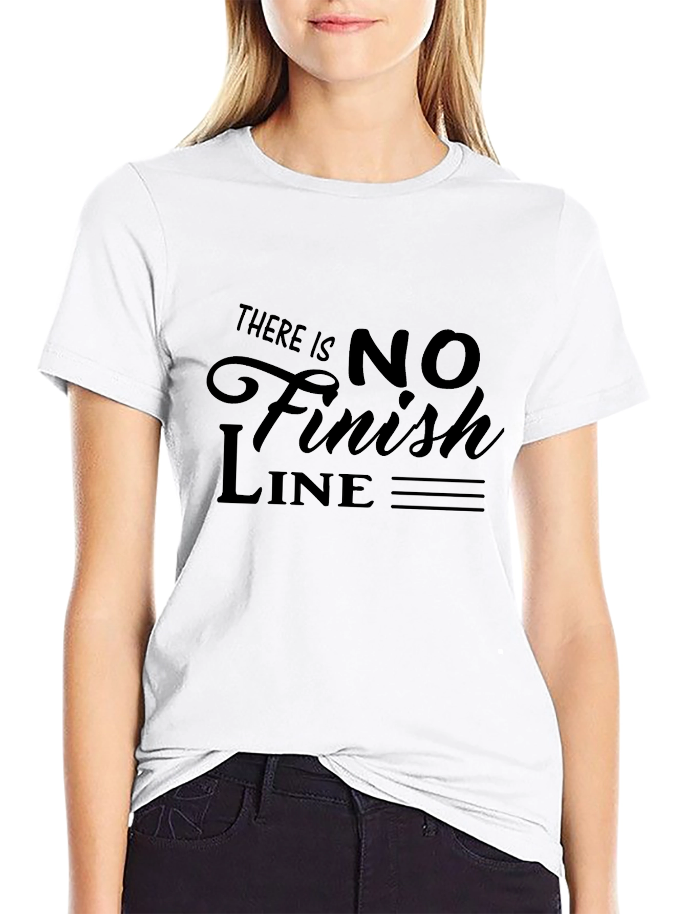 There Is No Finish Line Graphic T-Shirt