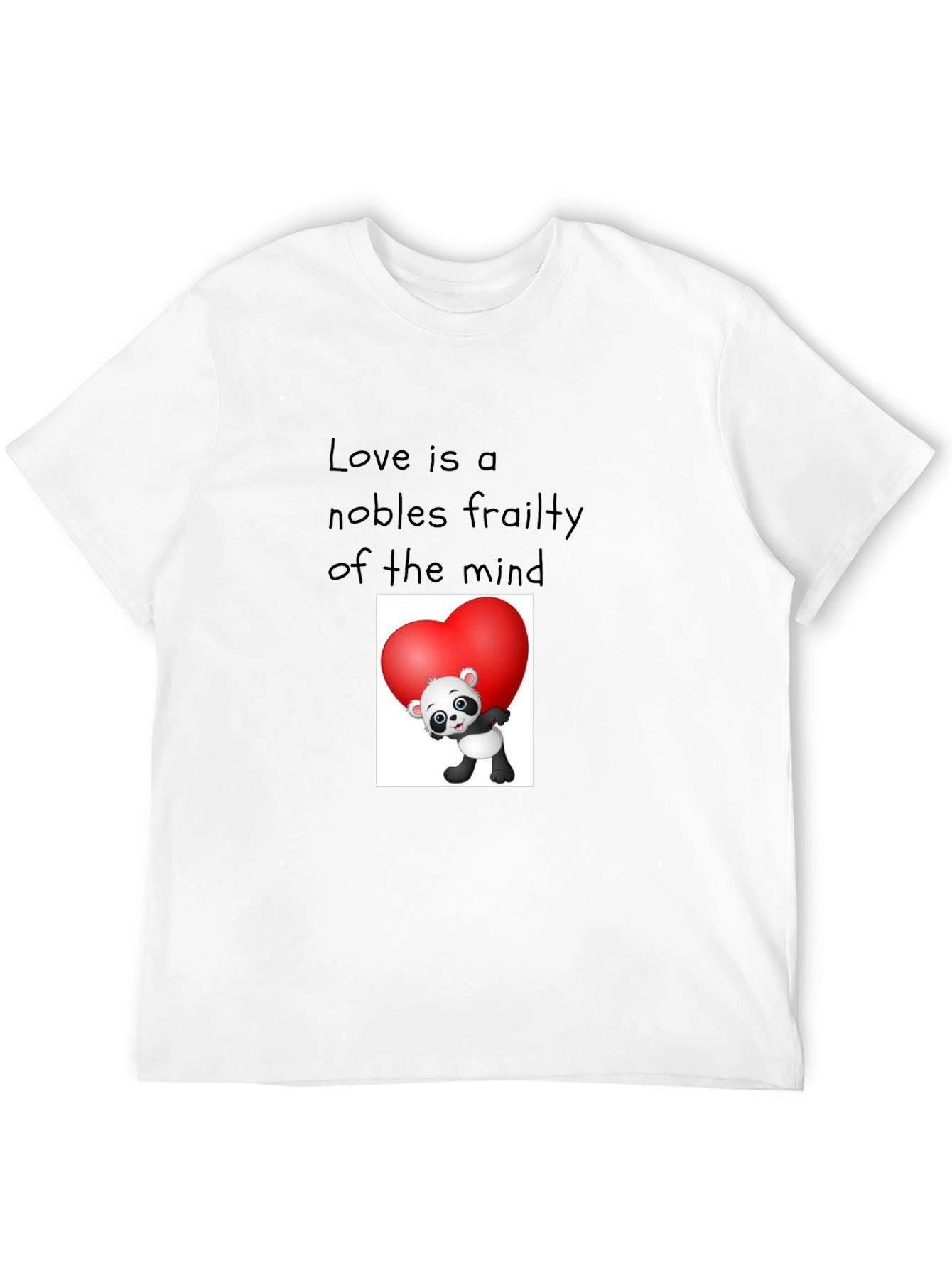 Love Panda Graphic T-Shirt