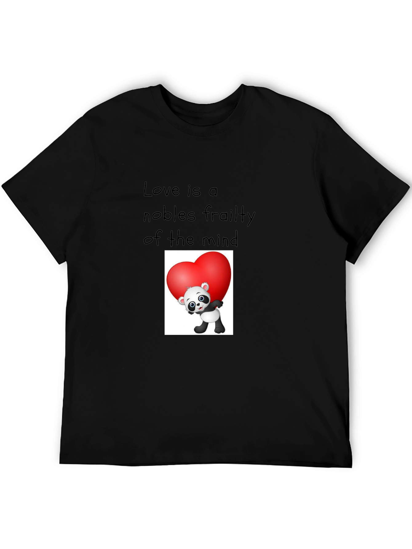 Love Panda Graphic T-Shirt