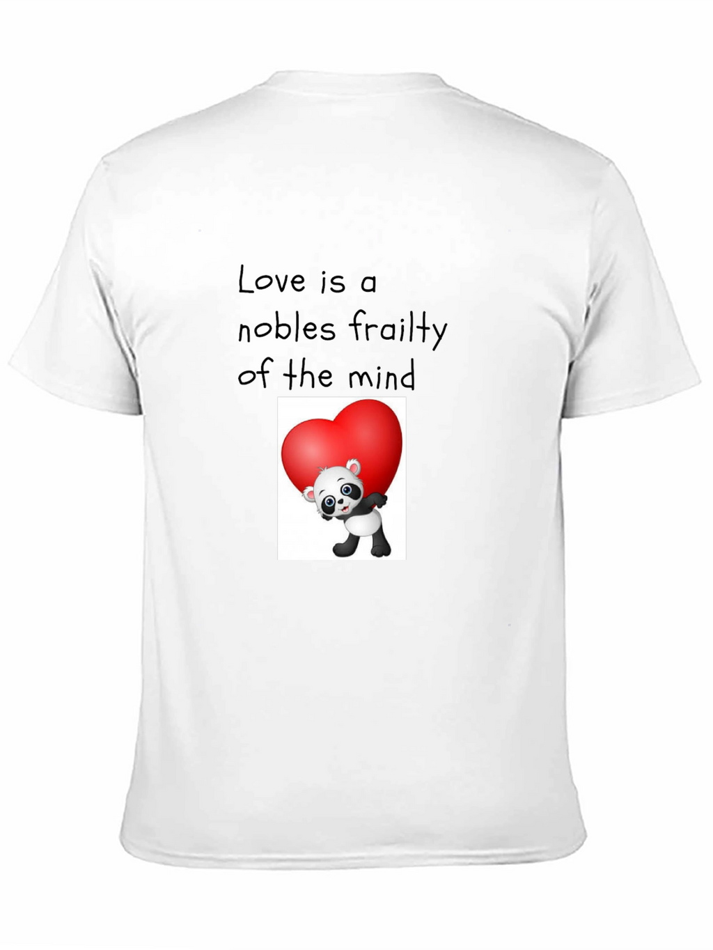 Love Panda Graphic T-Shirt