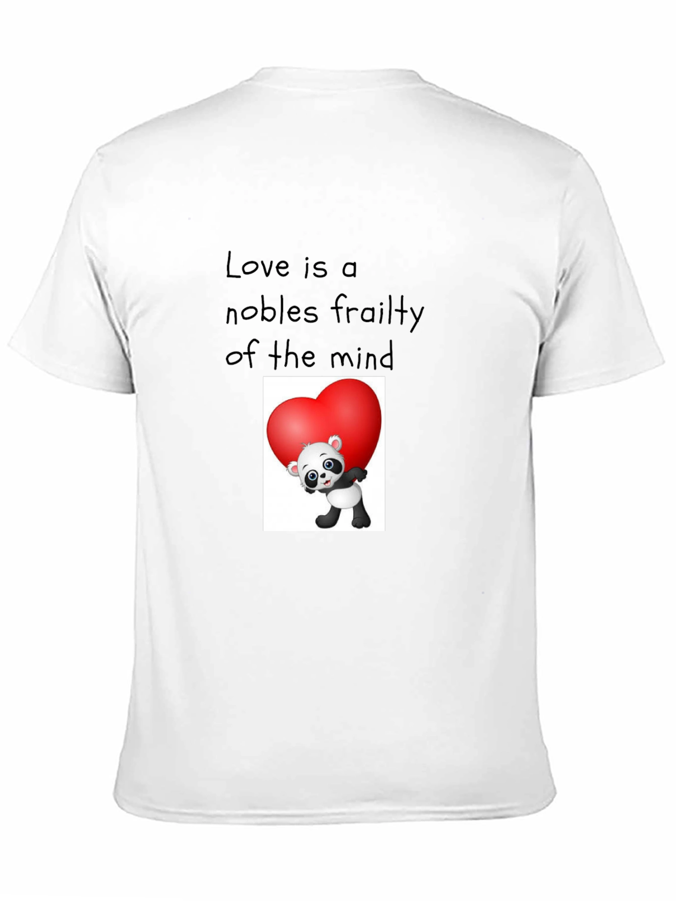 Love Panda Graphic T-Shirt