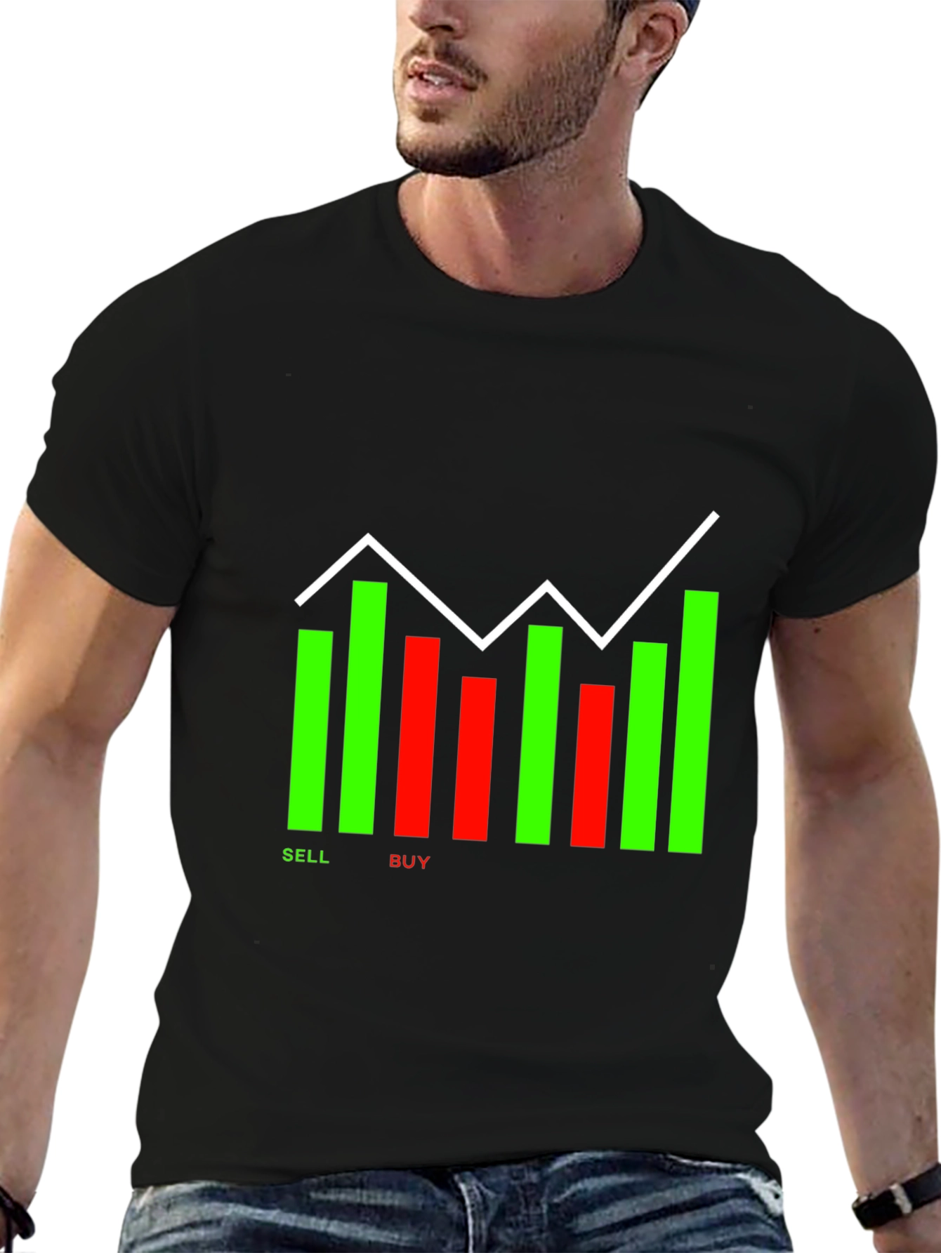 Stock Market Trader T-Shirt - Buy Sell Investment Graphic Tee
