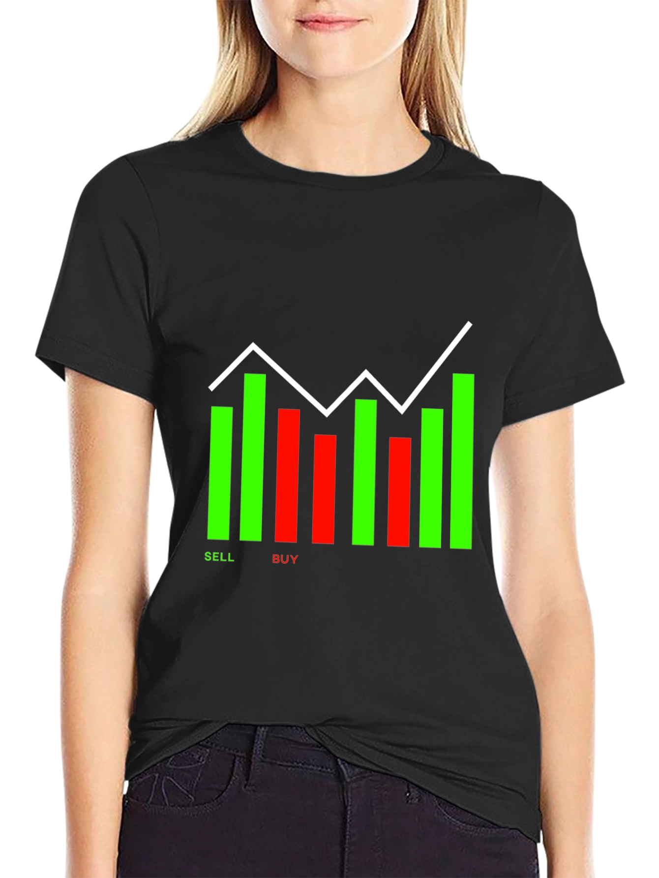 Stock Market Trader T-Shirt - Buy Sell Investment Graphic Tee