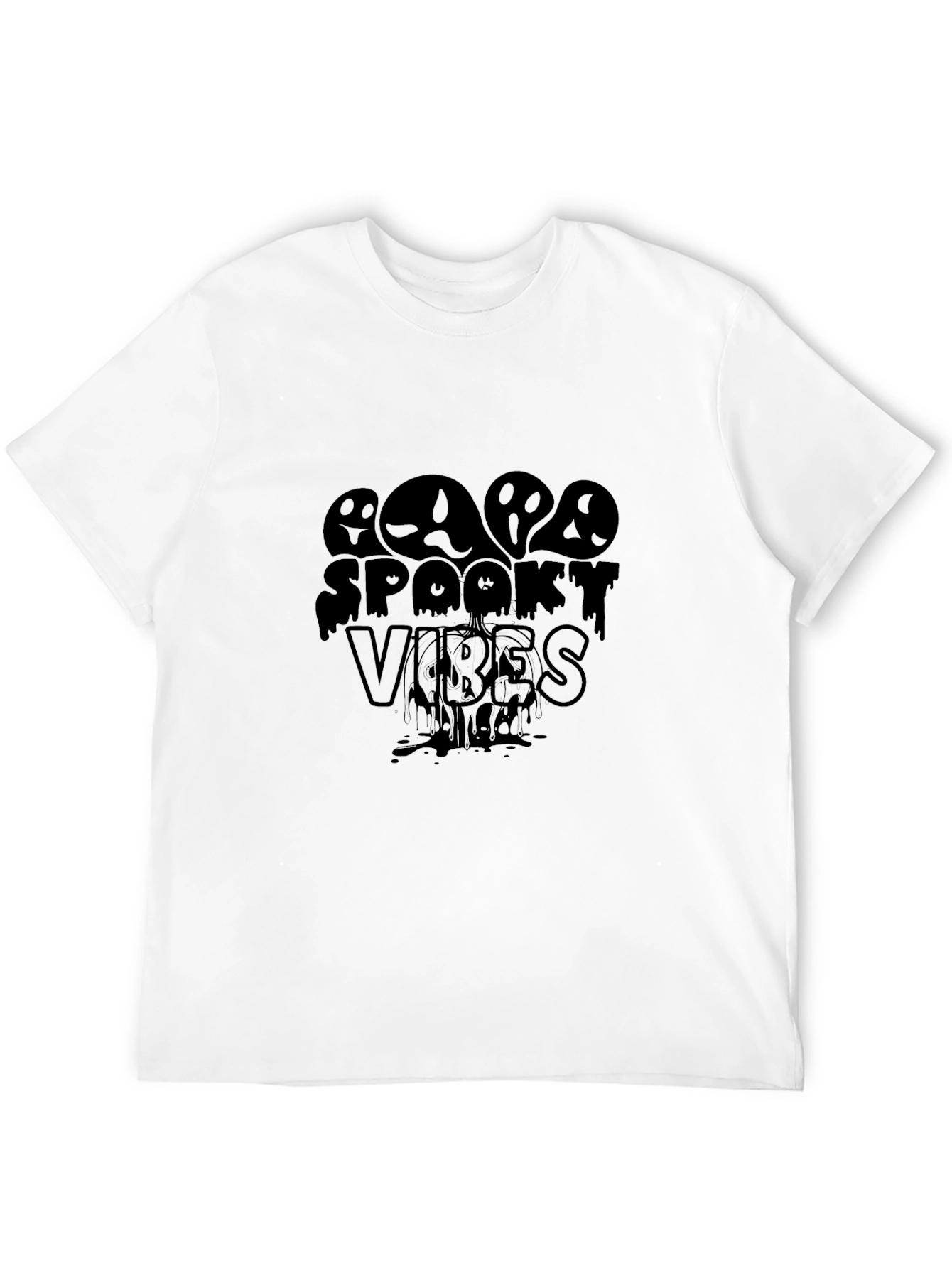 Spooky Vibes T-Shirt - Halloween Graphic Tee