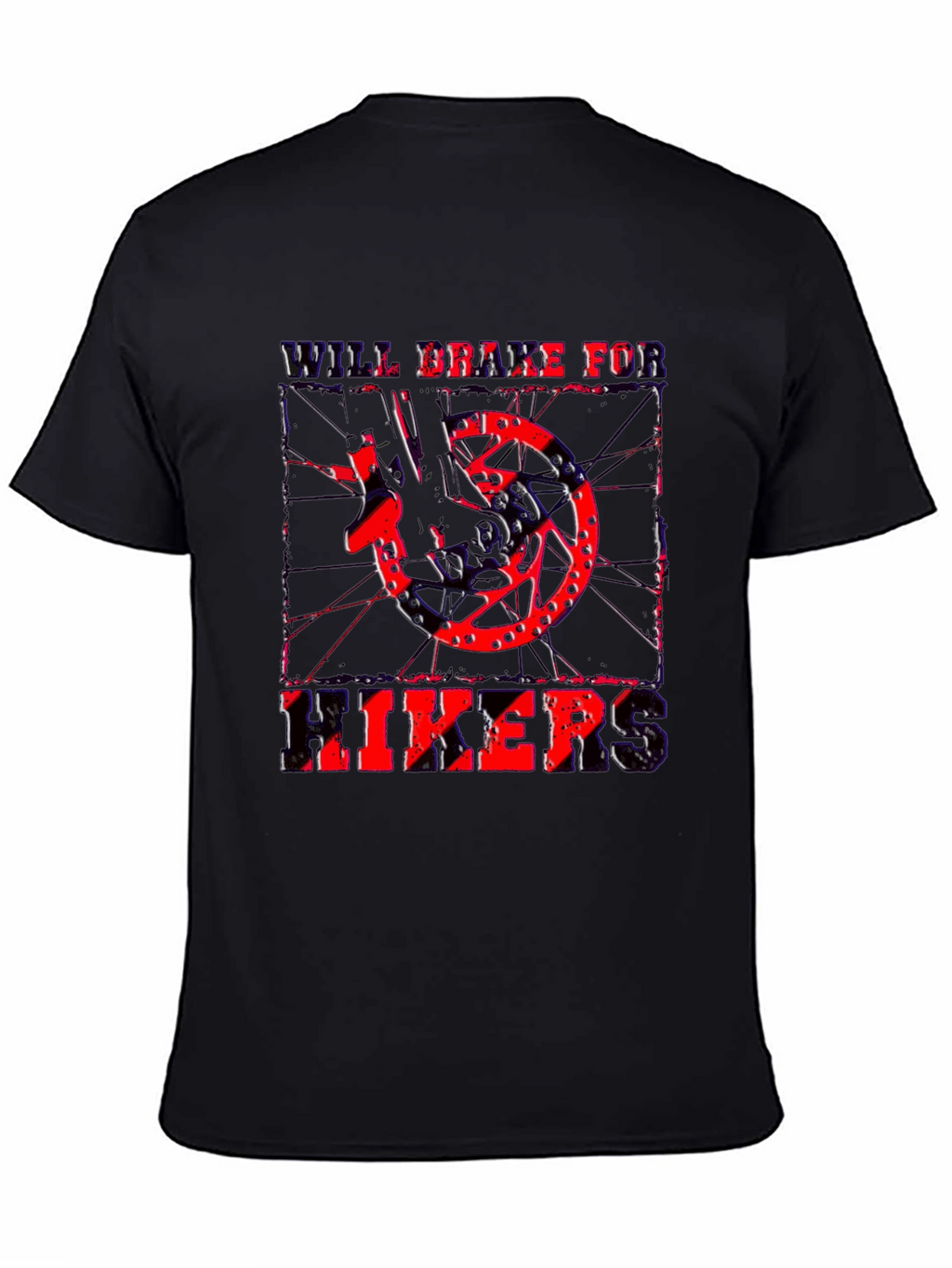 Will Brake For Hikers Graphic T-Shirt