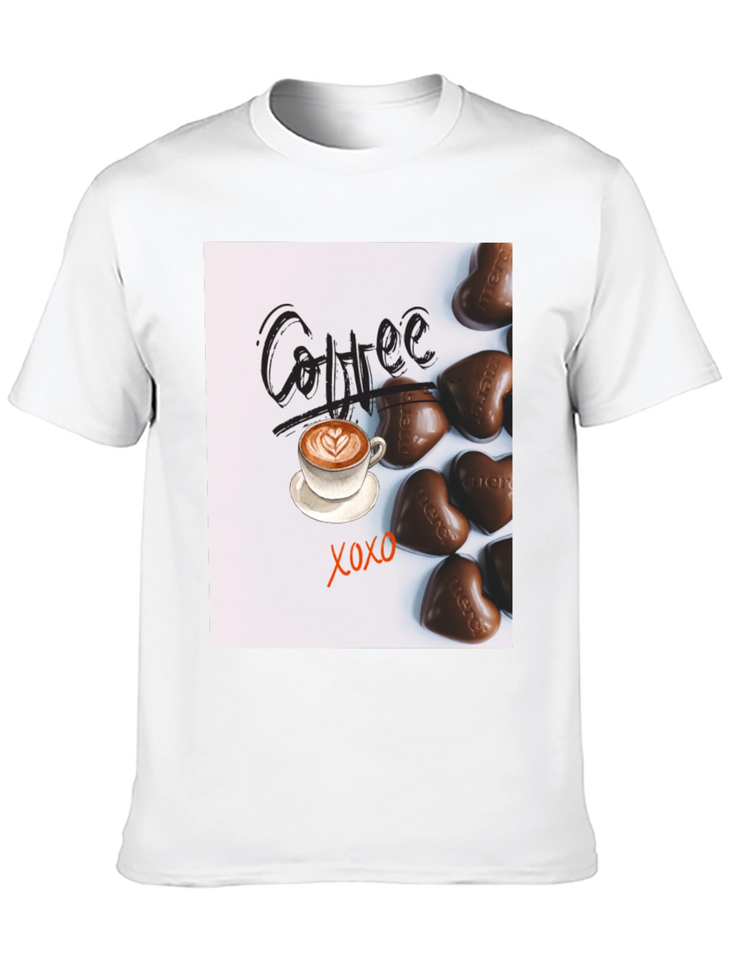 Coffee & Chocolate Graphic T-Shirt