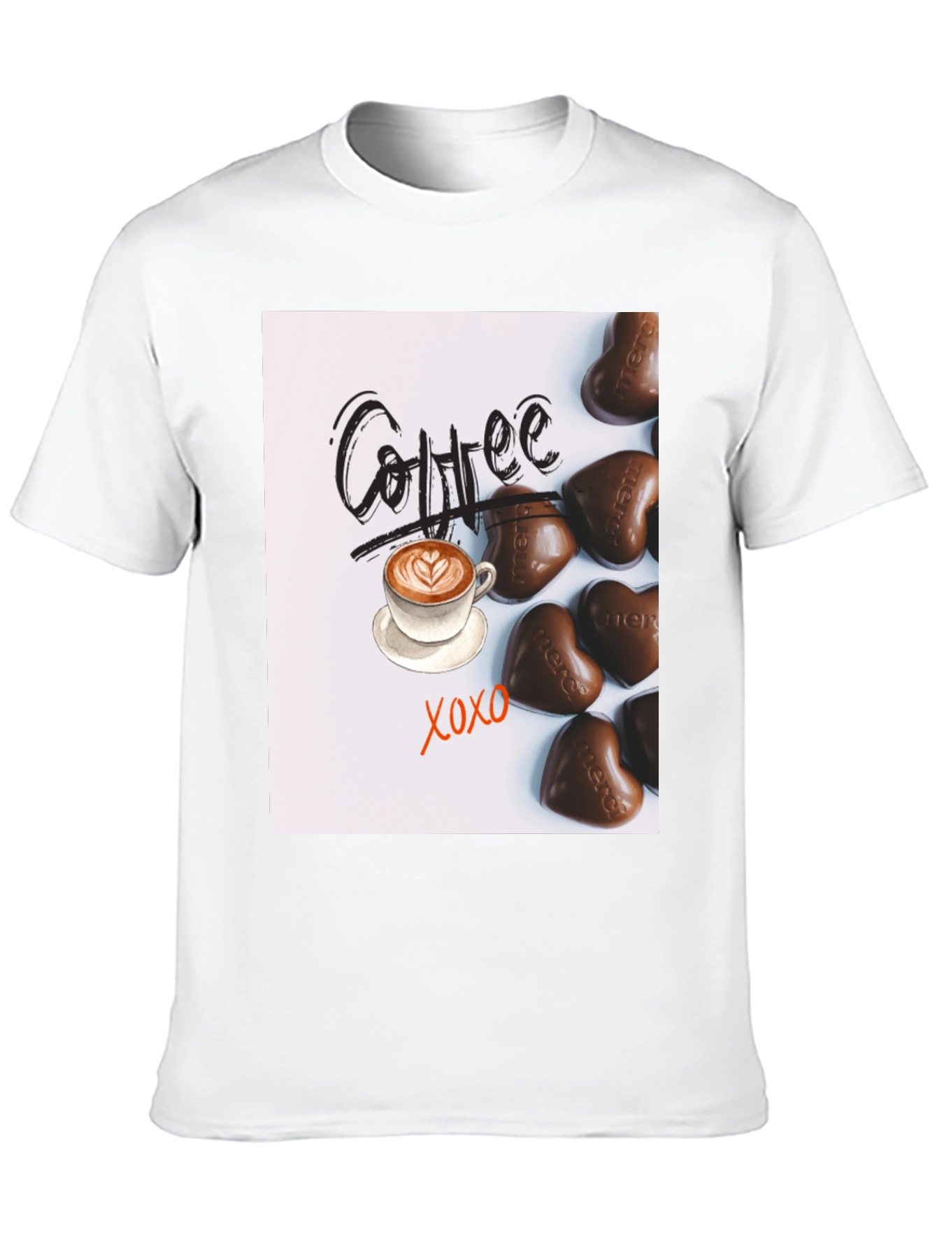 Coffee & Chocolate Graphic T-Shirt