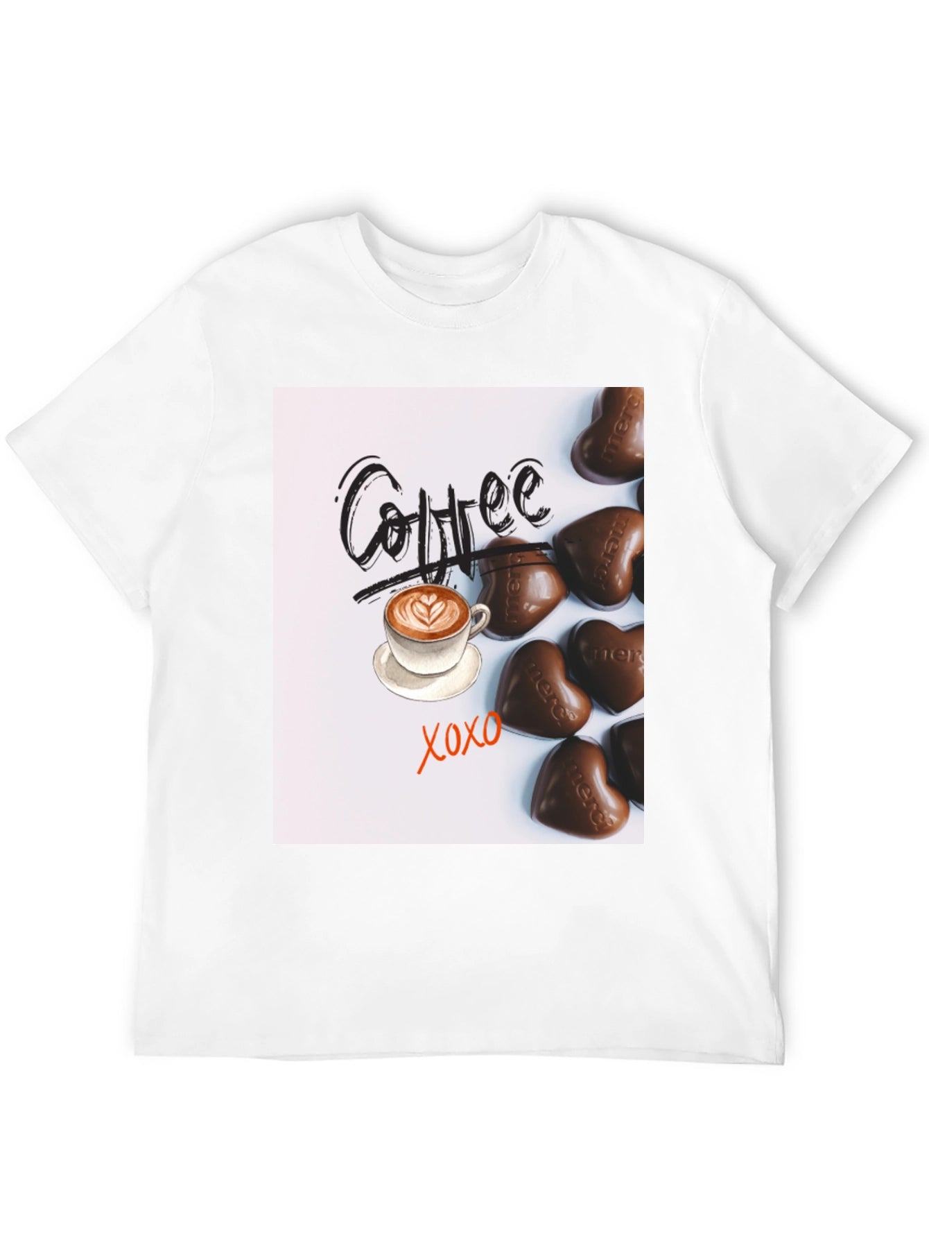 Coffee & Chocolate Graphic T-Shirt