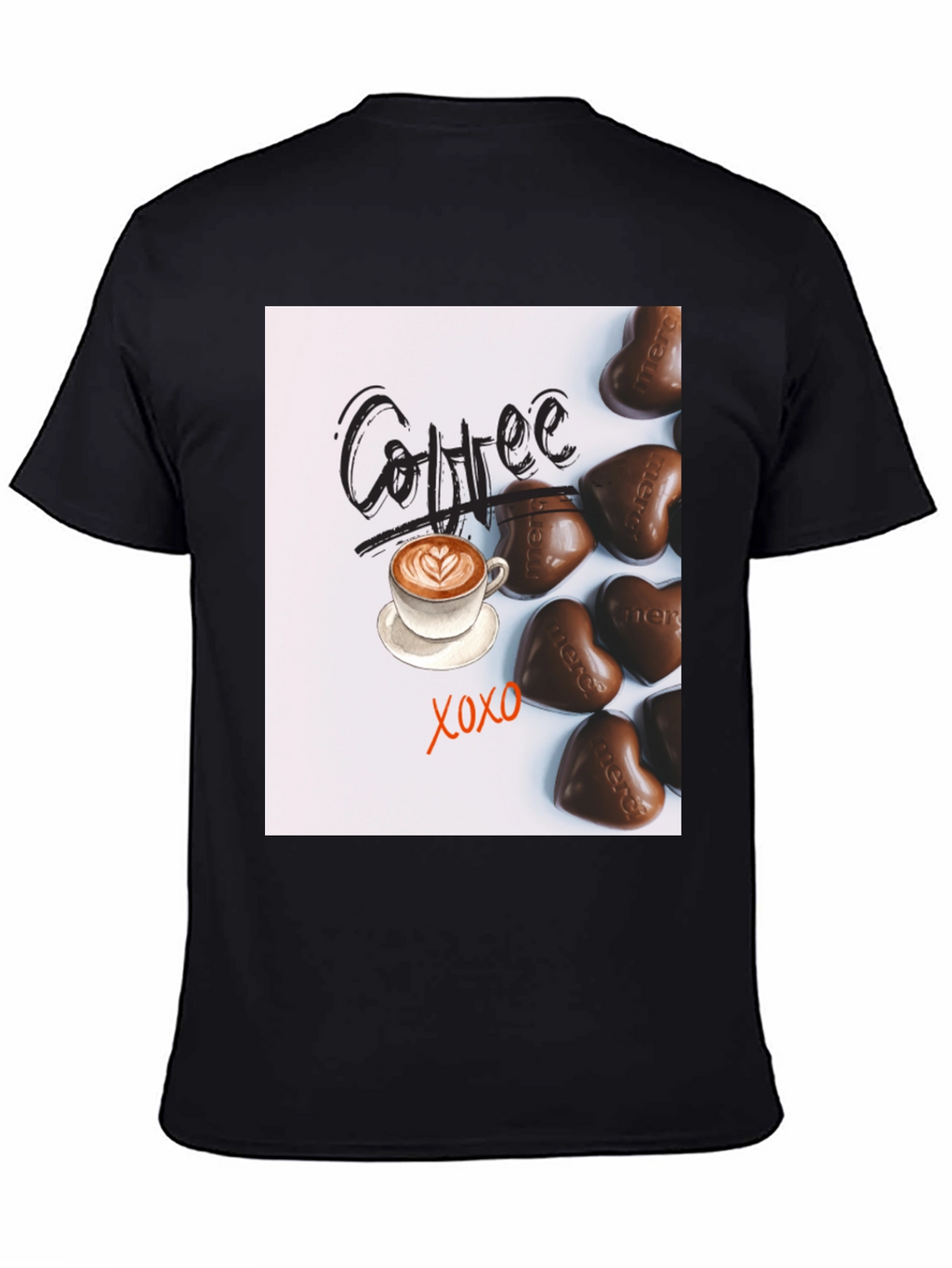 Coffee & Chocolate Graphic T-Shirt