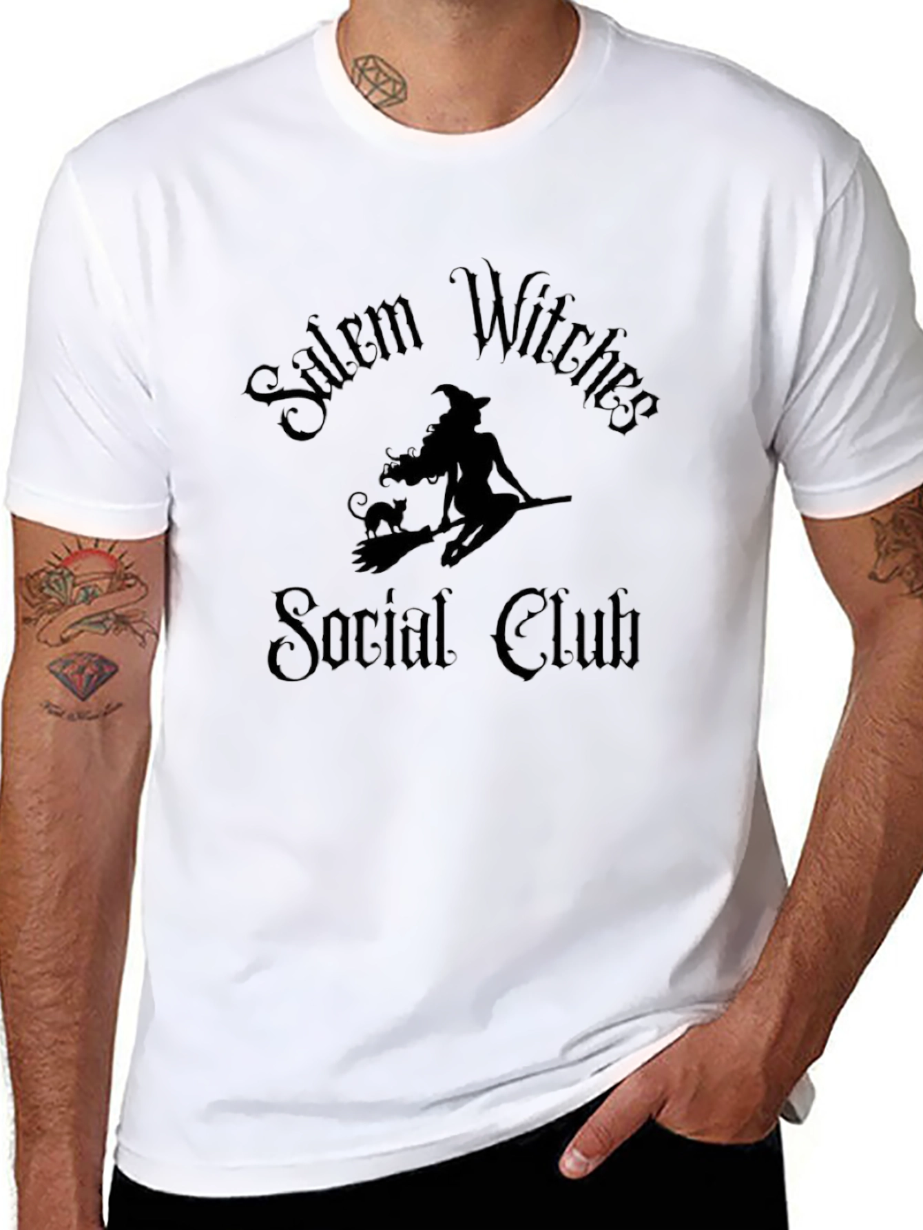 Salem Witches Social Club Graphic T-Shirt