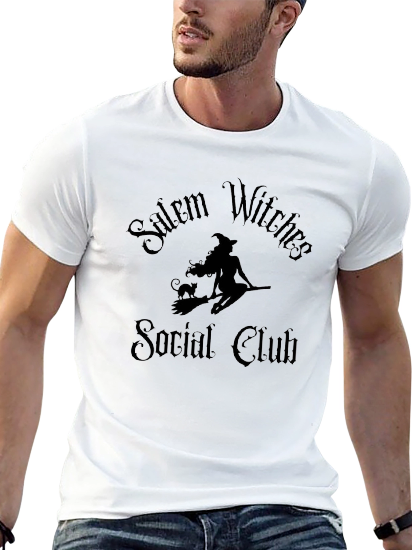 Salem Witches Social Club Graphic T-Shirt