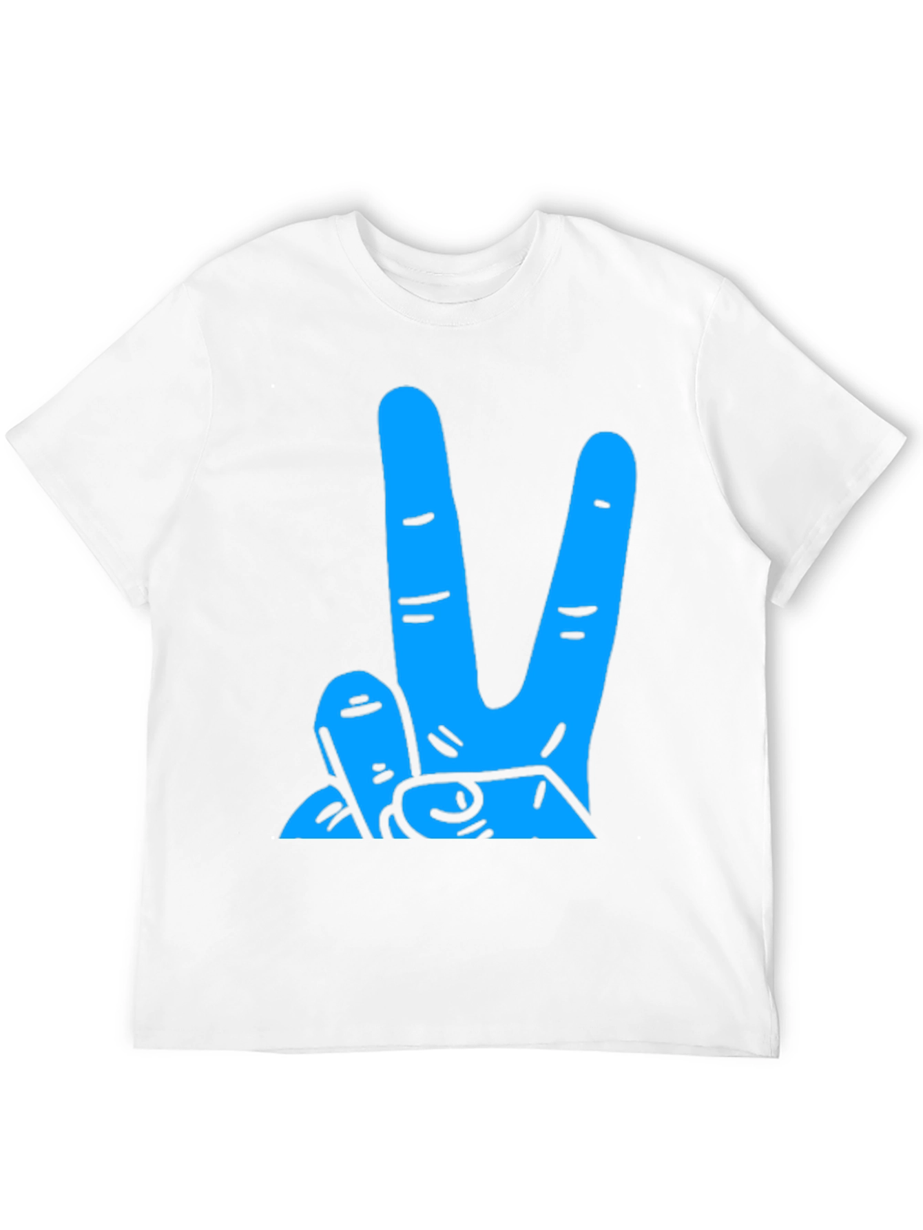 Peace Sign T-Shirt - Mens Black Graphic Tee