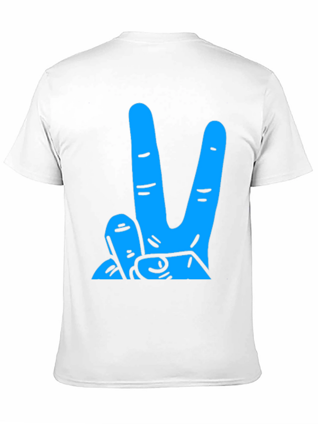 Peace Sign T-Shirt - Mens Black Graphic Tee