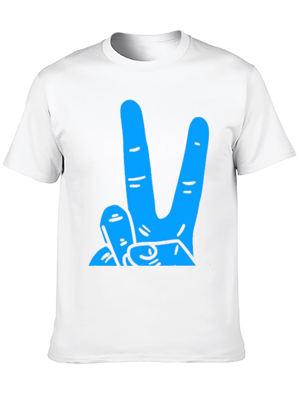 Peace Sign T-Shirt - Mens Black Graphic Tee