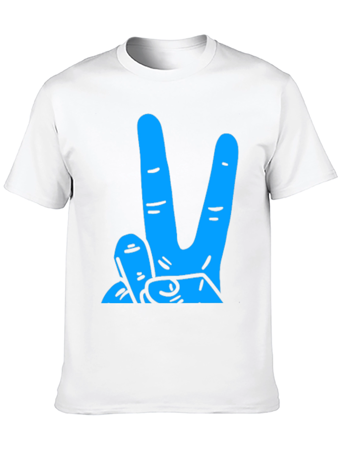 Peace Sign T-Shirt - Mens Black Graphic Tee
