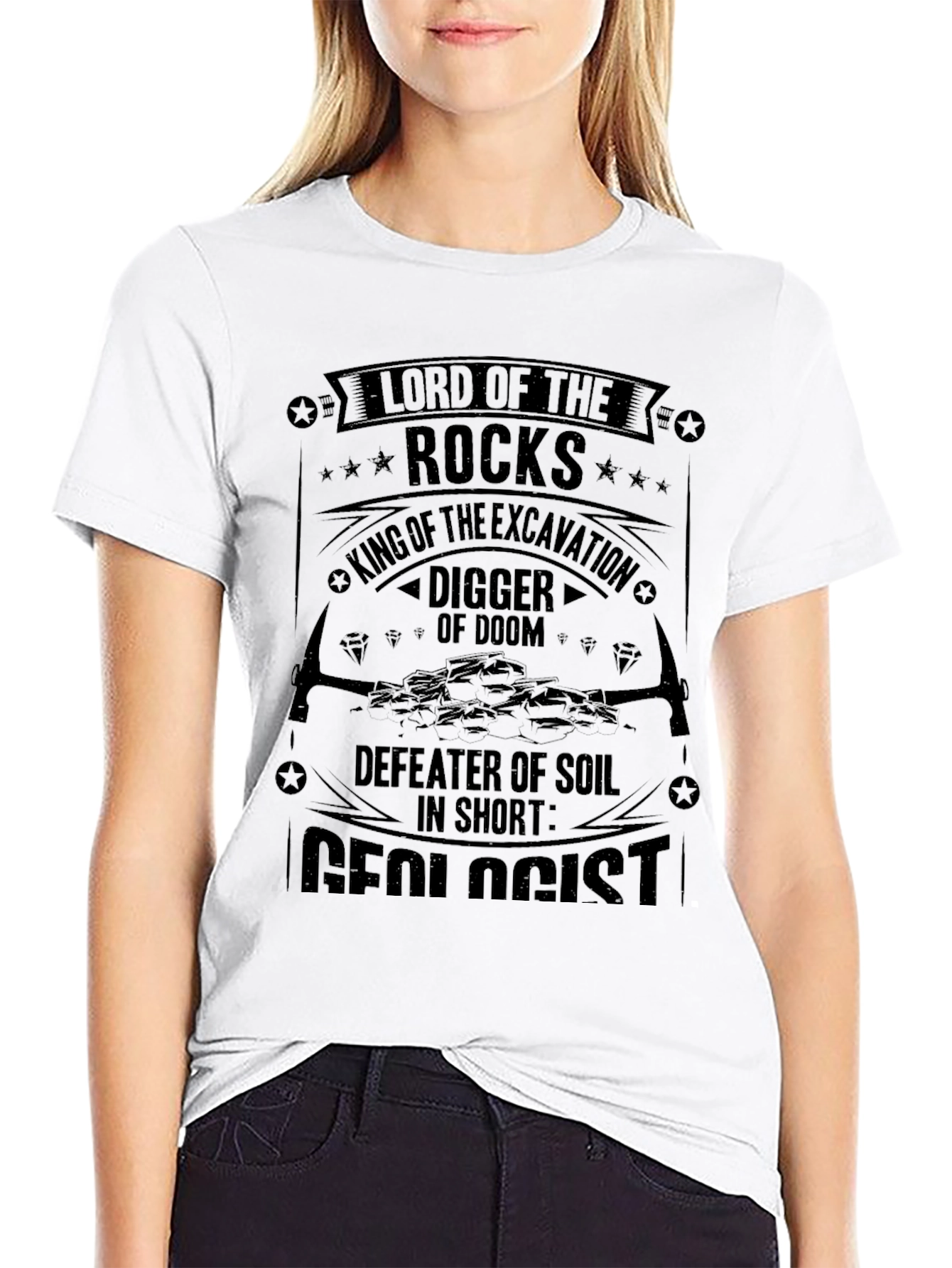 Lord of the Rocks Geologist Graphic T-Shirt