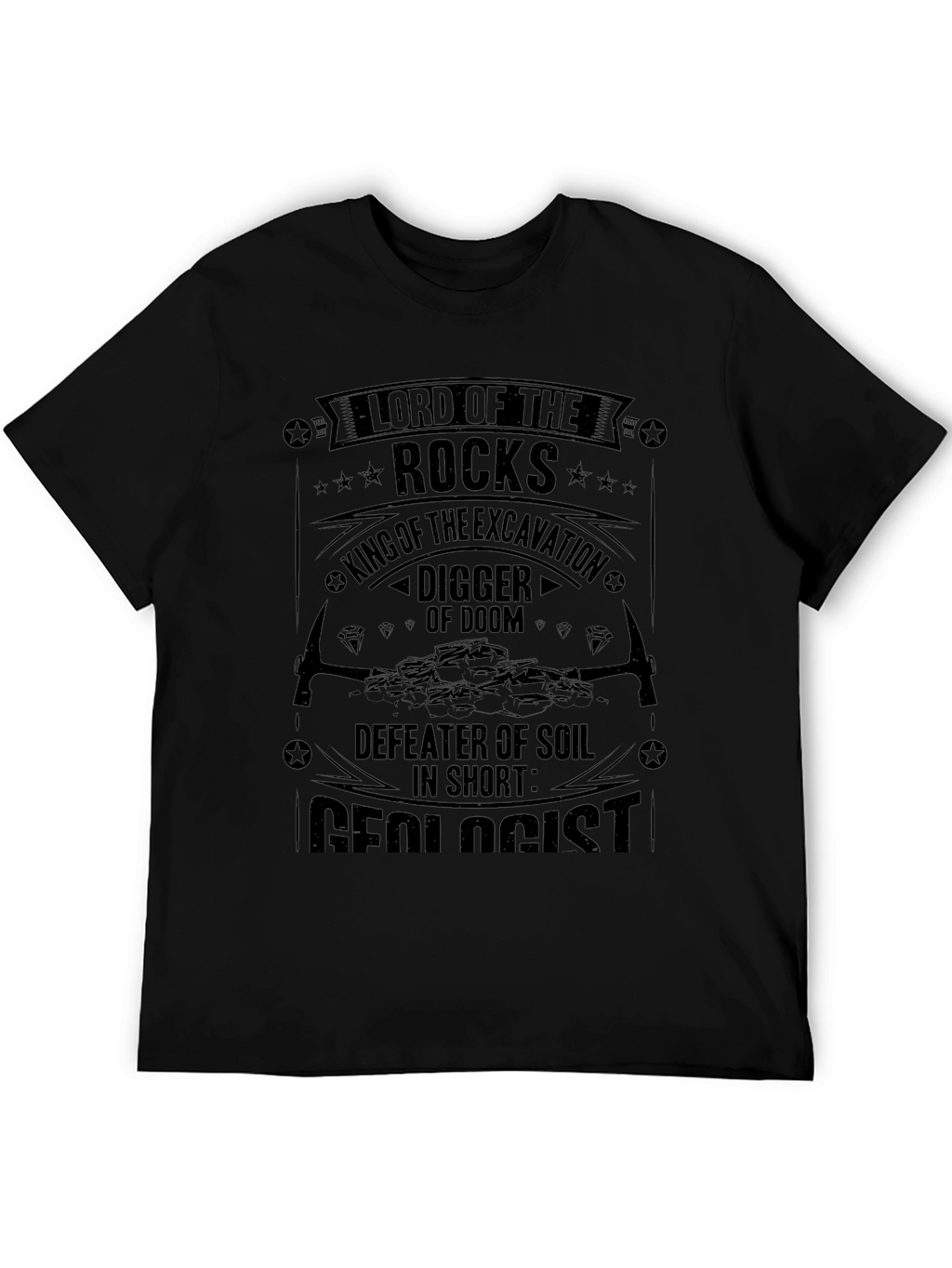 Lord of the Rocks Geologist Graphic T-Shirt
