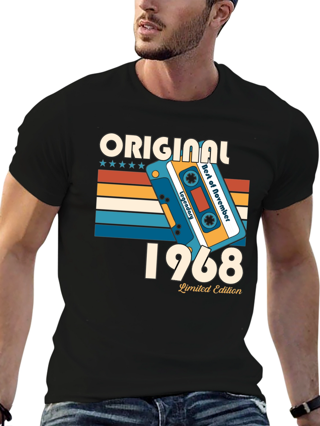Original 1968 Limited Edition Cassette Tape T-Shirt