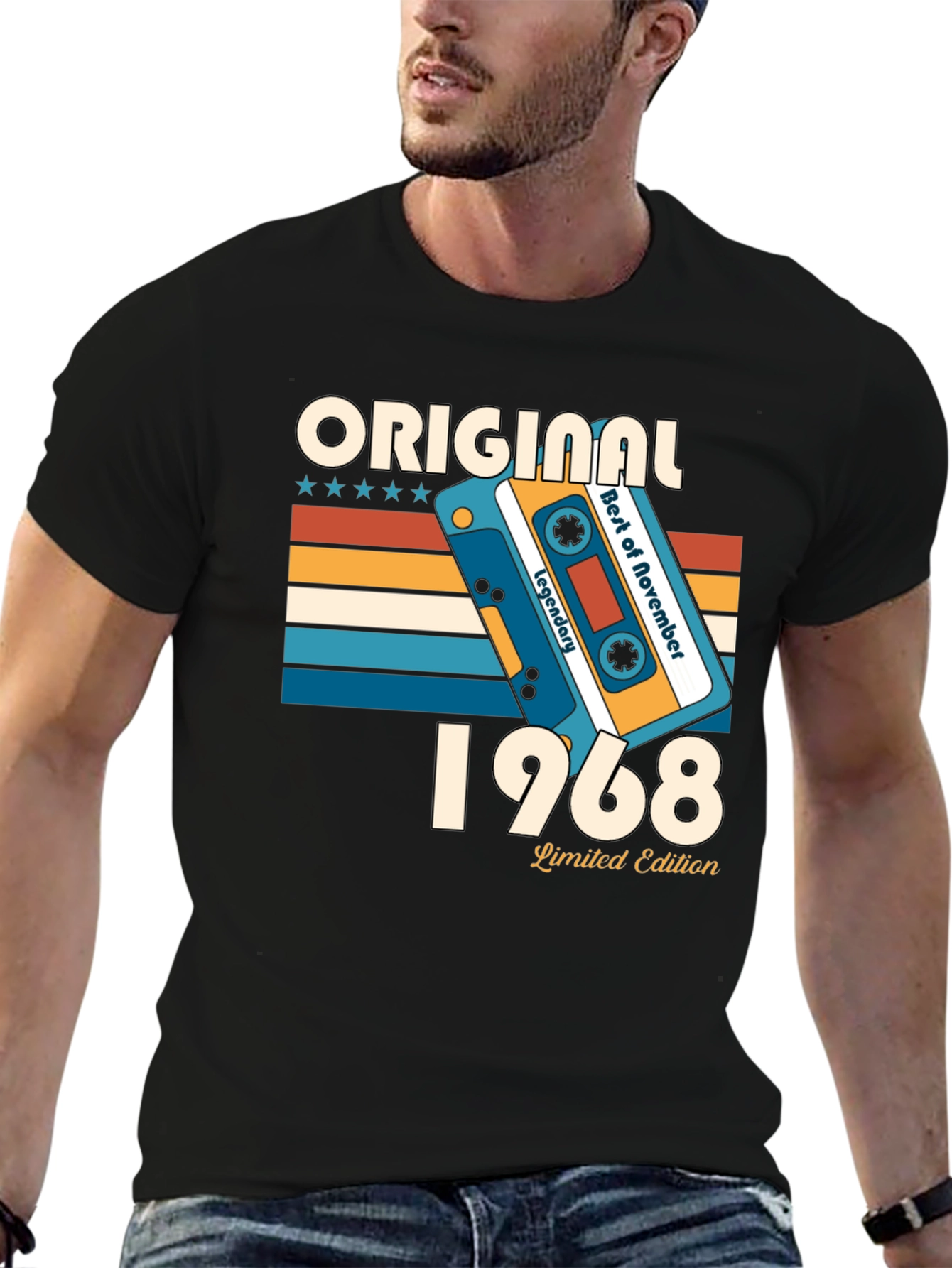 Original 1968 Limited Edition Cassette Tape T-Shirt