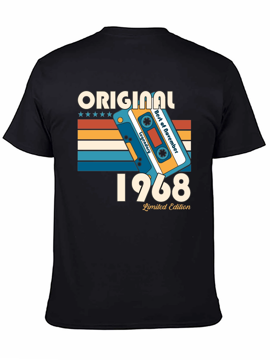 Original 1968 Limited Edition Cassette Tape T-Shirt