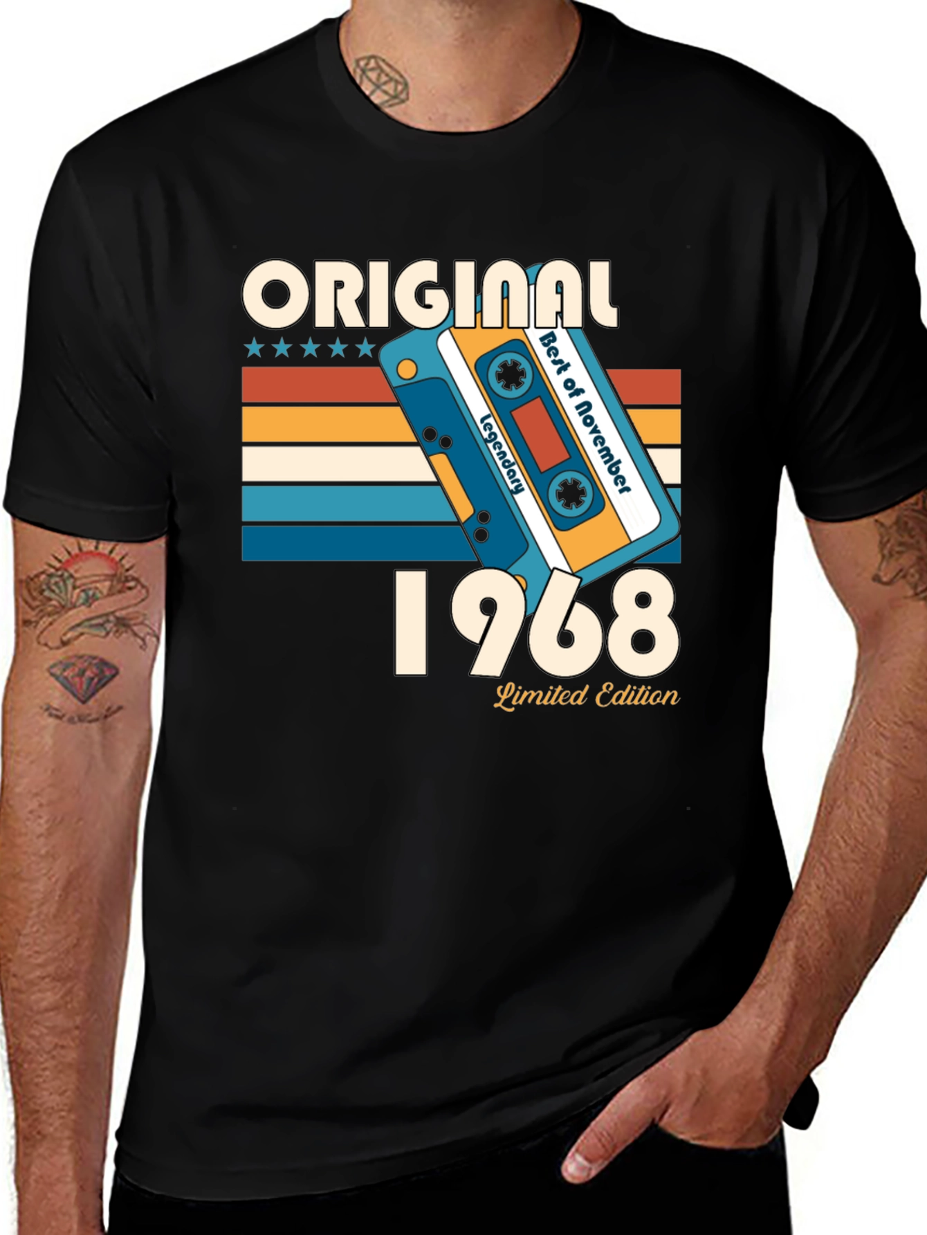 Original 1968 Limited Edition Cassette Tape T-Shirt
