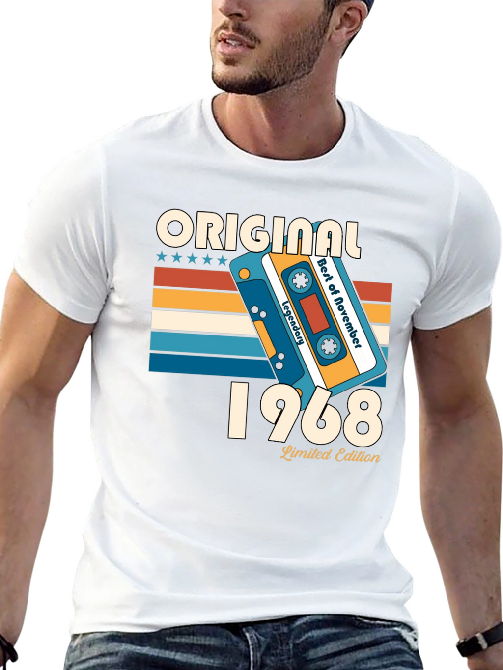 Original 1968 Limited Edition Cassette Tape T-Shirt
