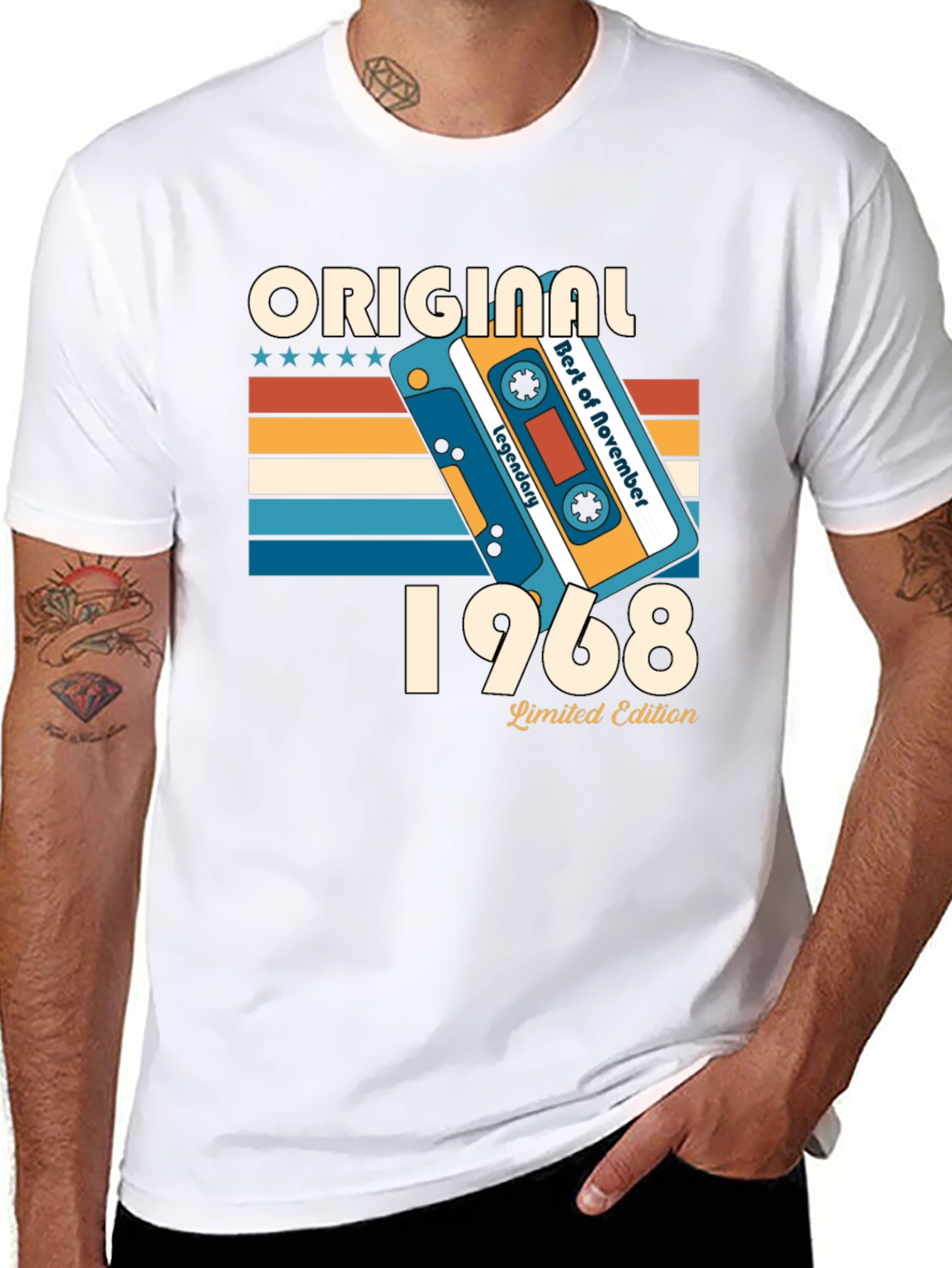 Original 1968 Limited Edition Cassette Tape T-Shirt