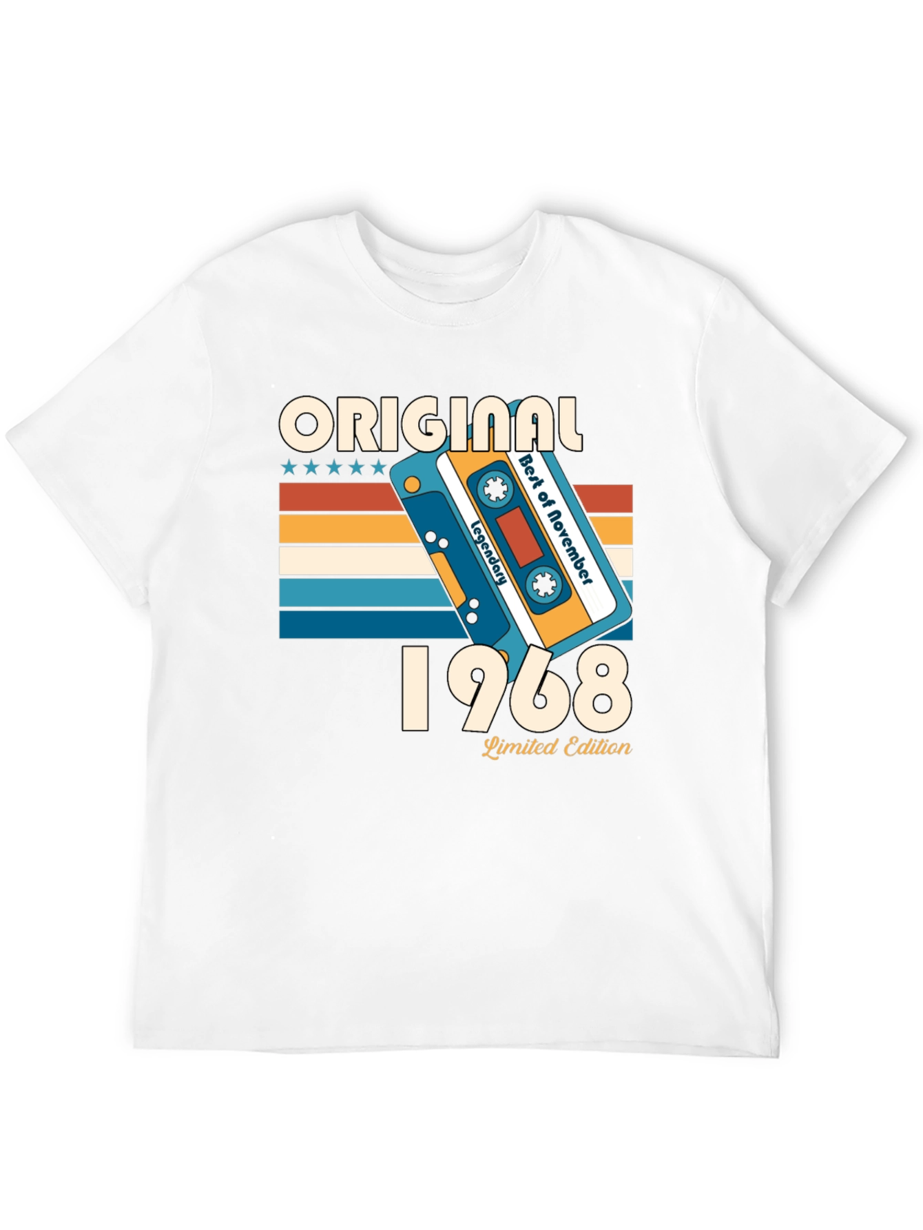 Original 1968 Limited Edition Cassette Tape T-Shirt
