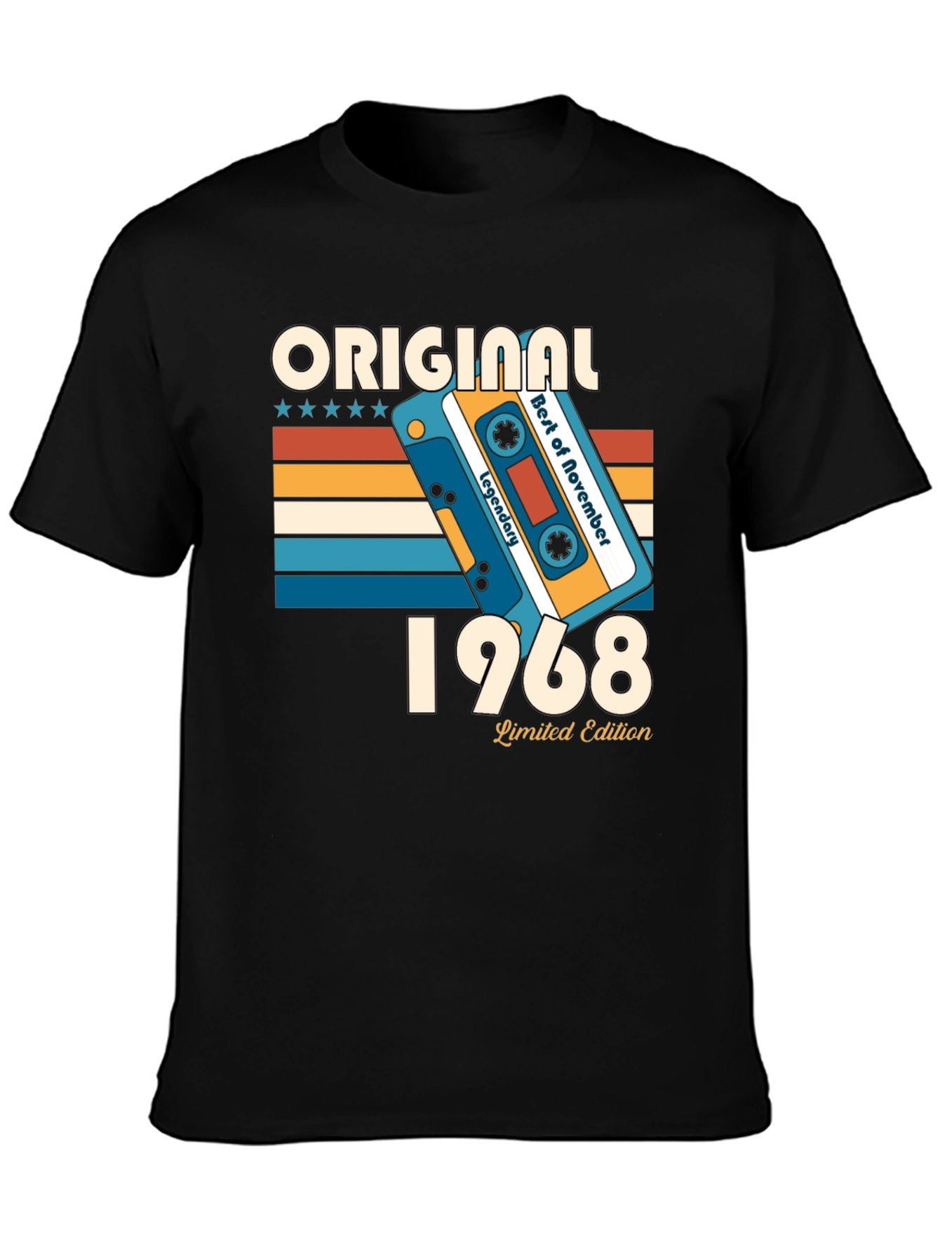 Original 1968 Limited Edition Cassette Tape T-Shirt