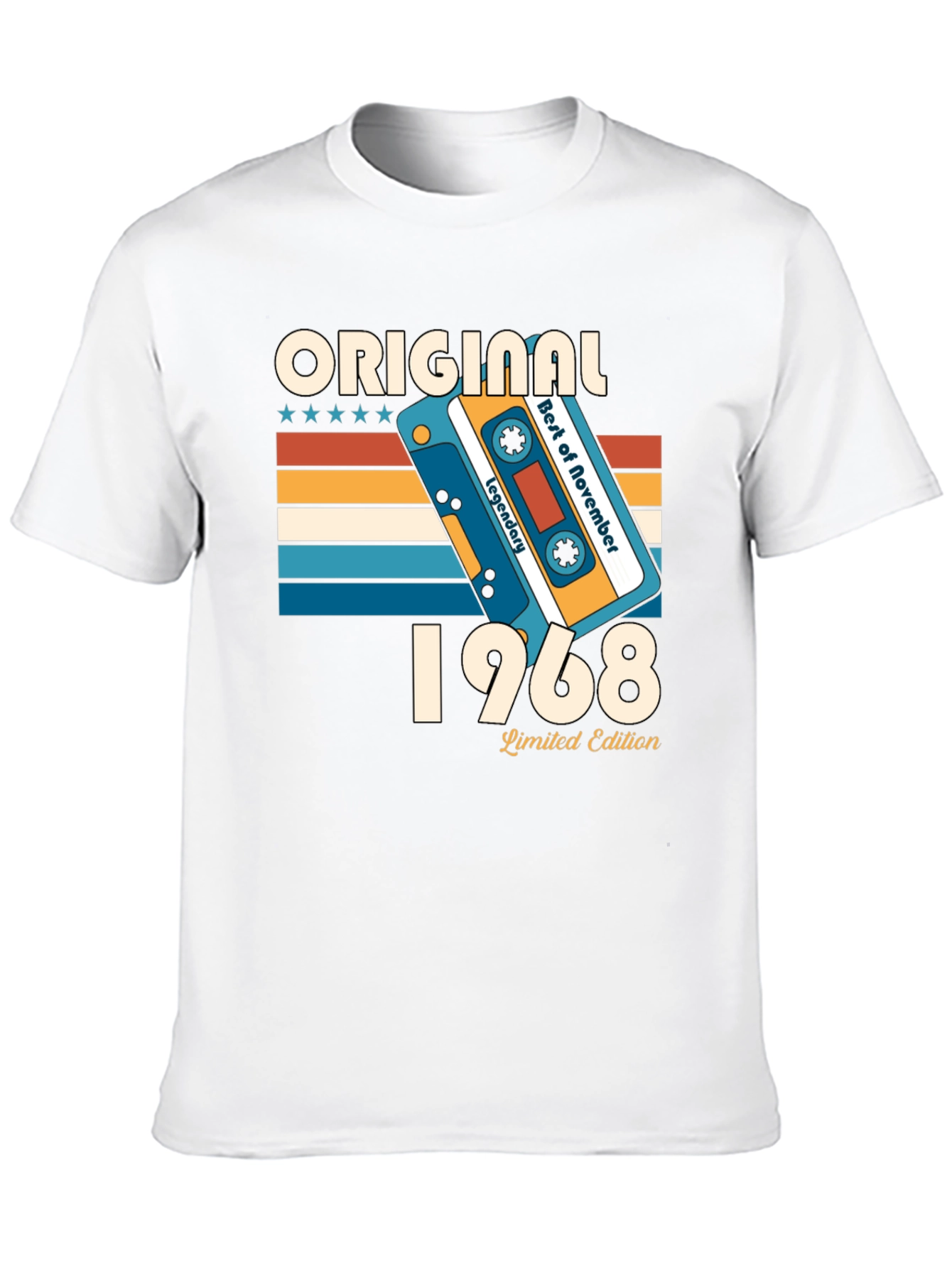Original 1968 Limited Edition Cassette Tape T-Shirt