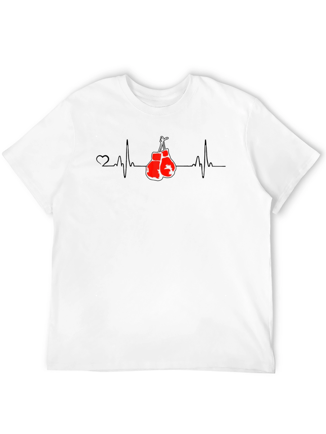 Boxing Heartbeat Graphic T-Shirt