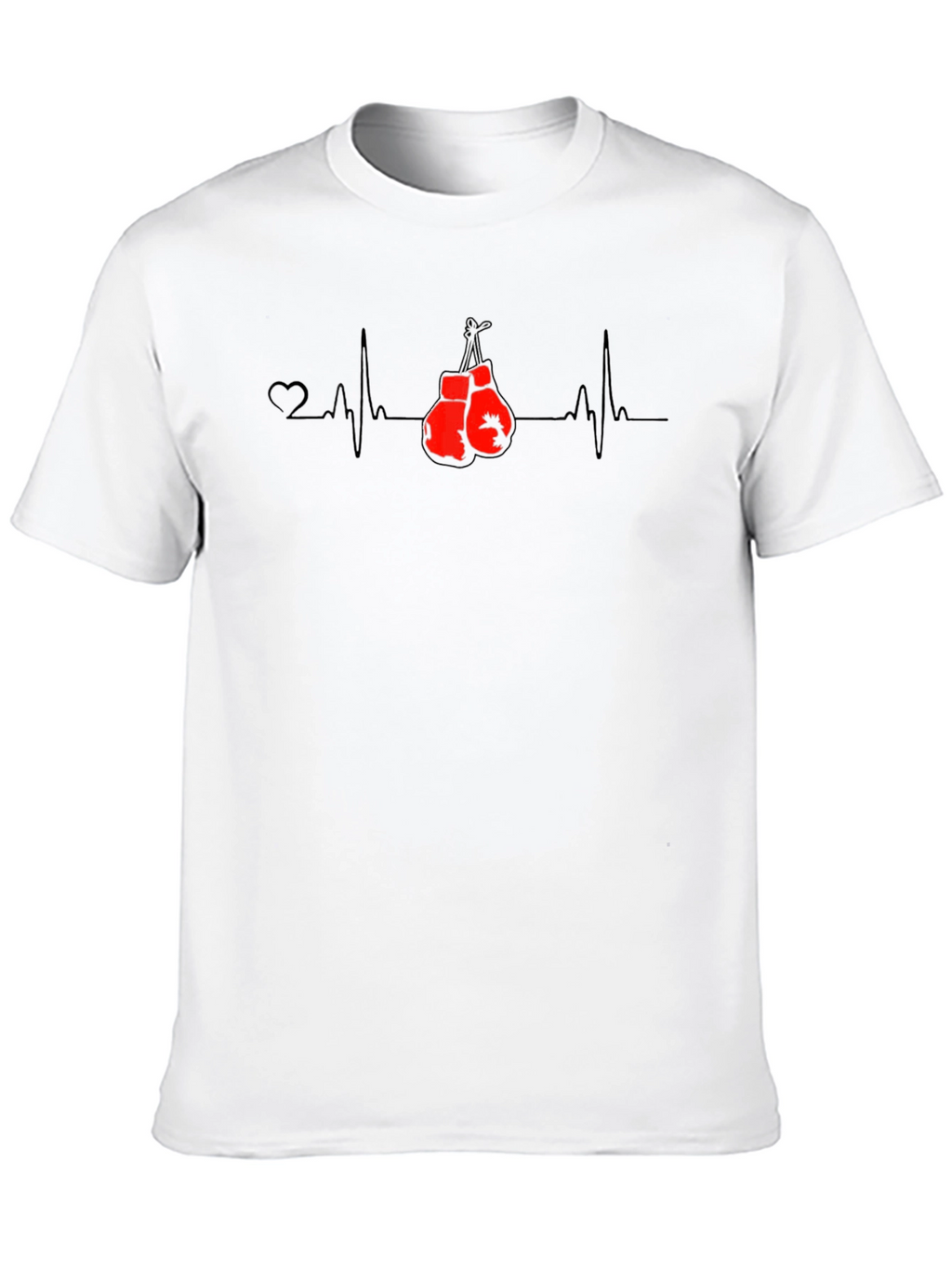 Boxing Heartbeat Graphic T-Shirt