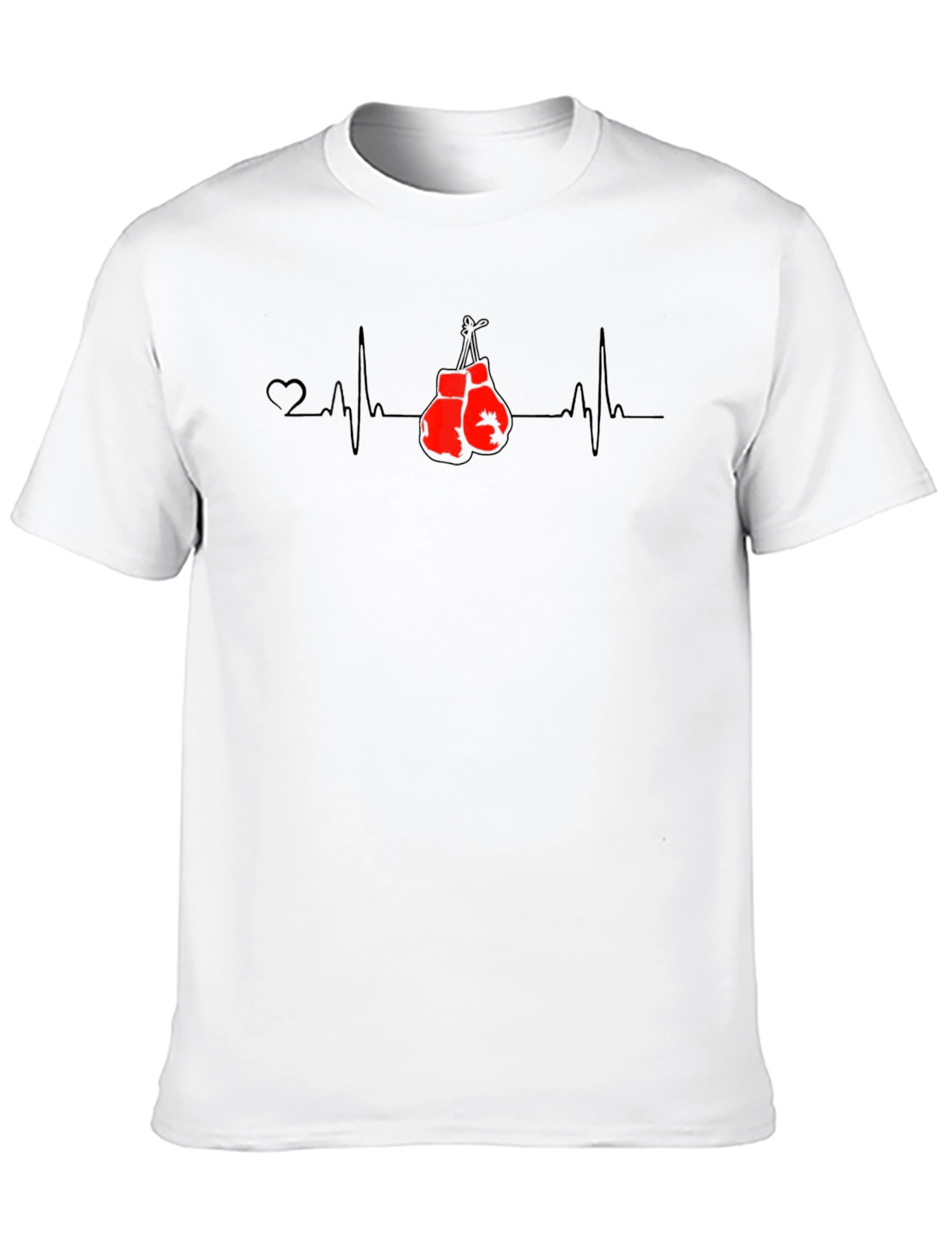 Boxing Heartbeat Graphic T-Shirt