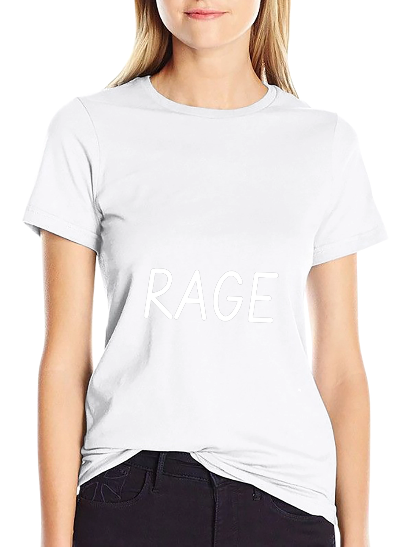 RAGE Graphic Tee - Bold Statement T-Shirt