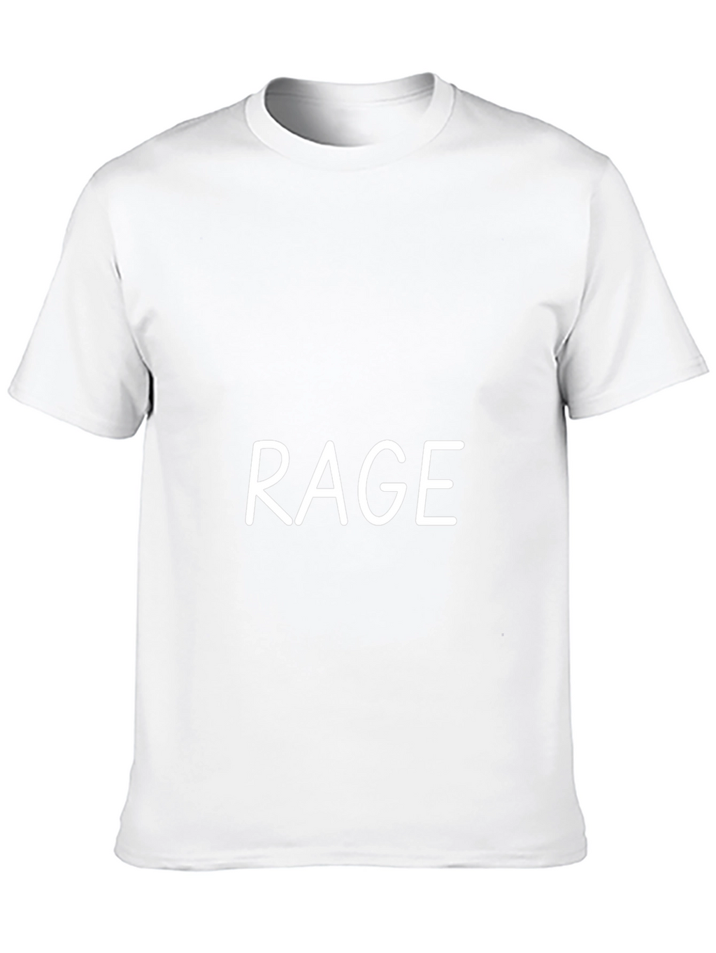 RAGE Graphic Tee - Bold Statement T-Shirt
