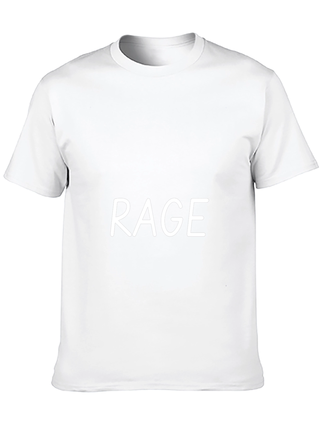 RAGE Graphic Tee - Bold Statement T-Shirt