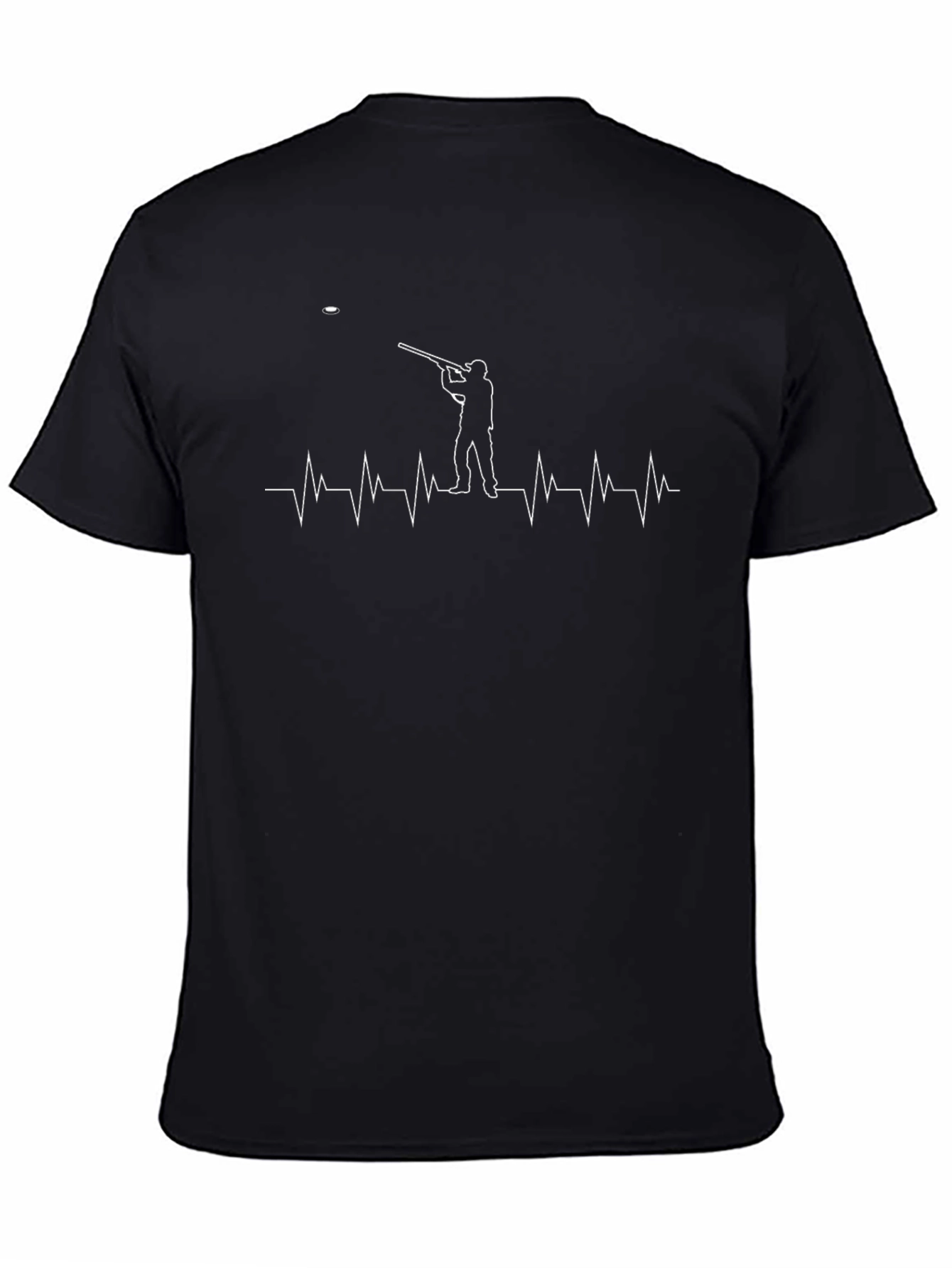 Shooting Heartbeat T-Shirt - Clay Target Skeet Tee