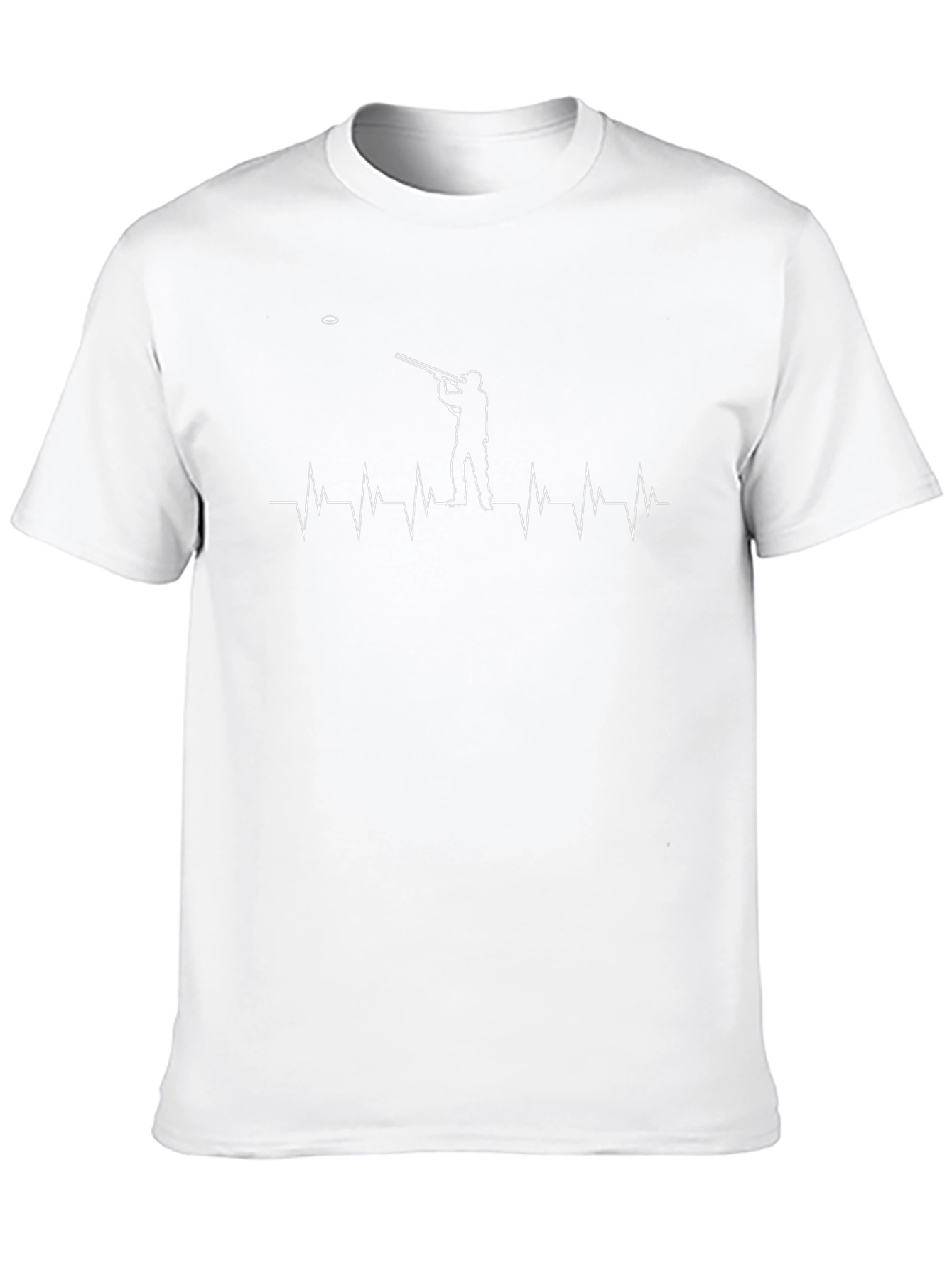 Shooting Heartbeat T-Shirt - Clay Target Skeet Tee